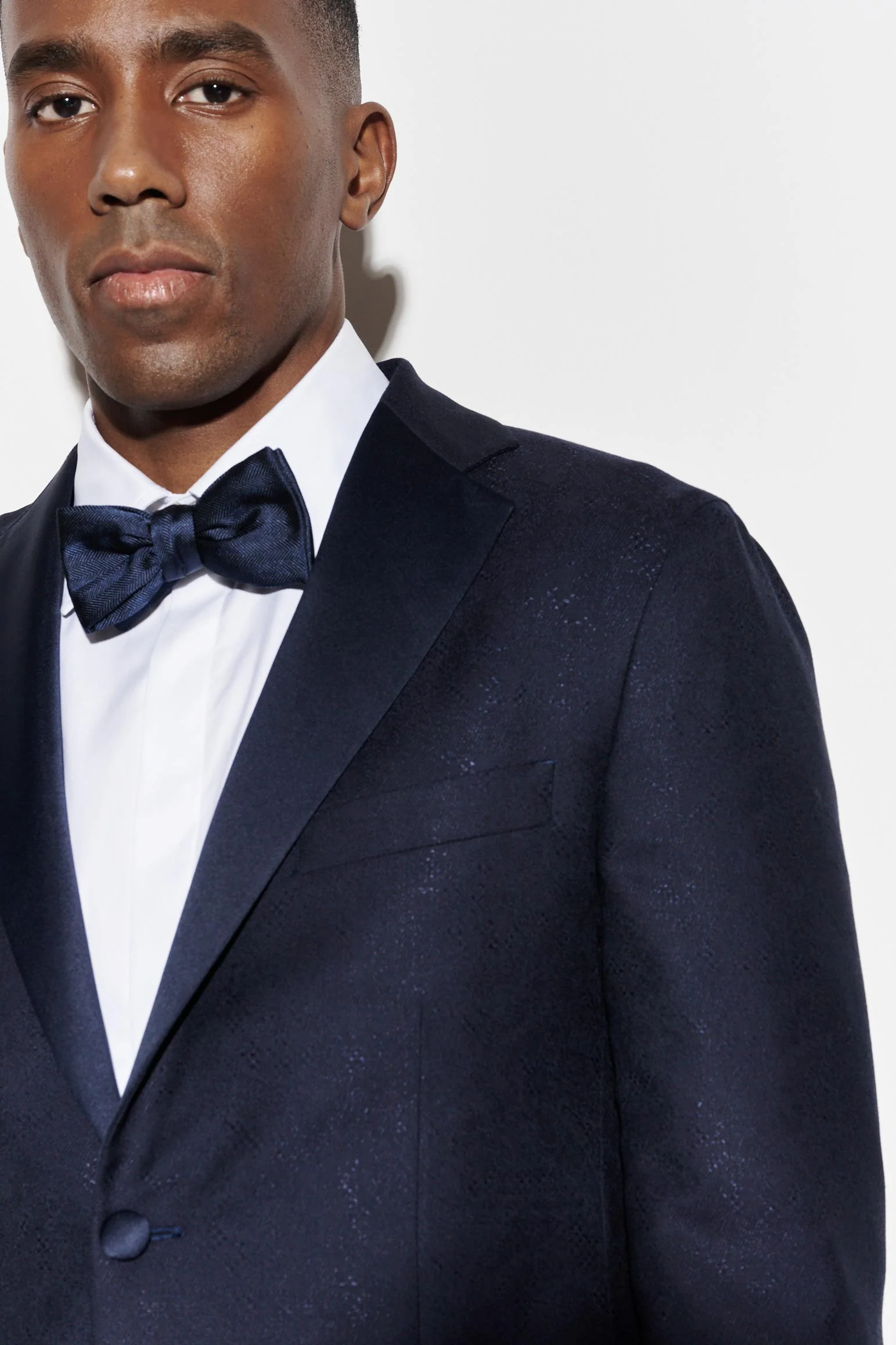 Dark Blue Wool Kenton Jacket Riviera Trend - Image 3