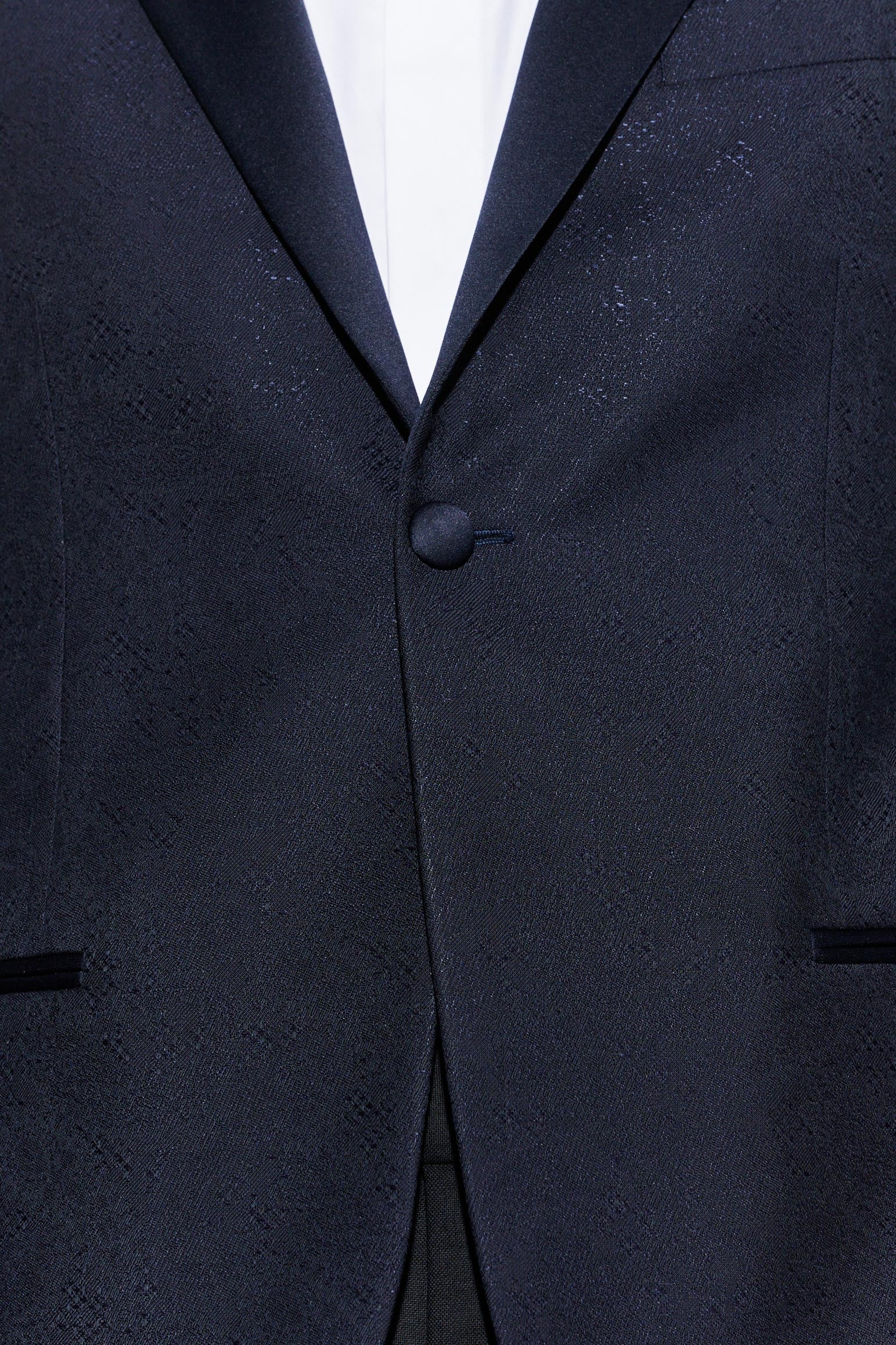 Dark Blue Wool Kenton Jacket Riviera Trend - Image 4