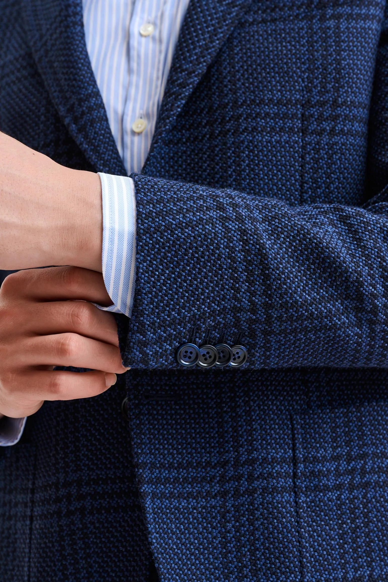 Dark Blue Wool Kenton Jacket Trend - Image 2