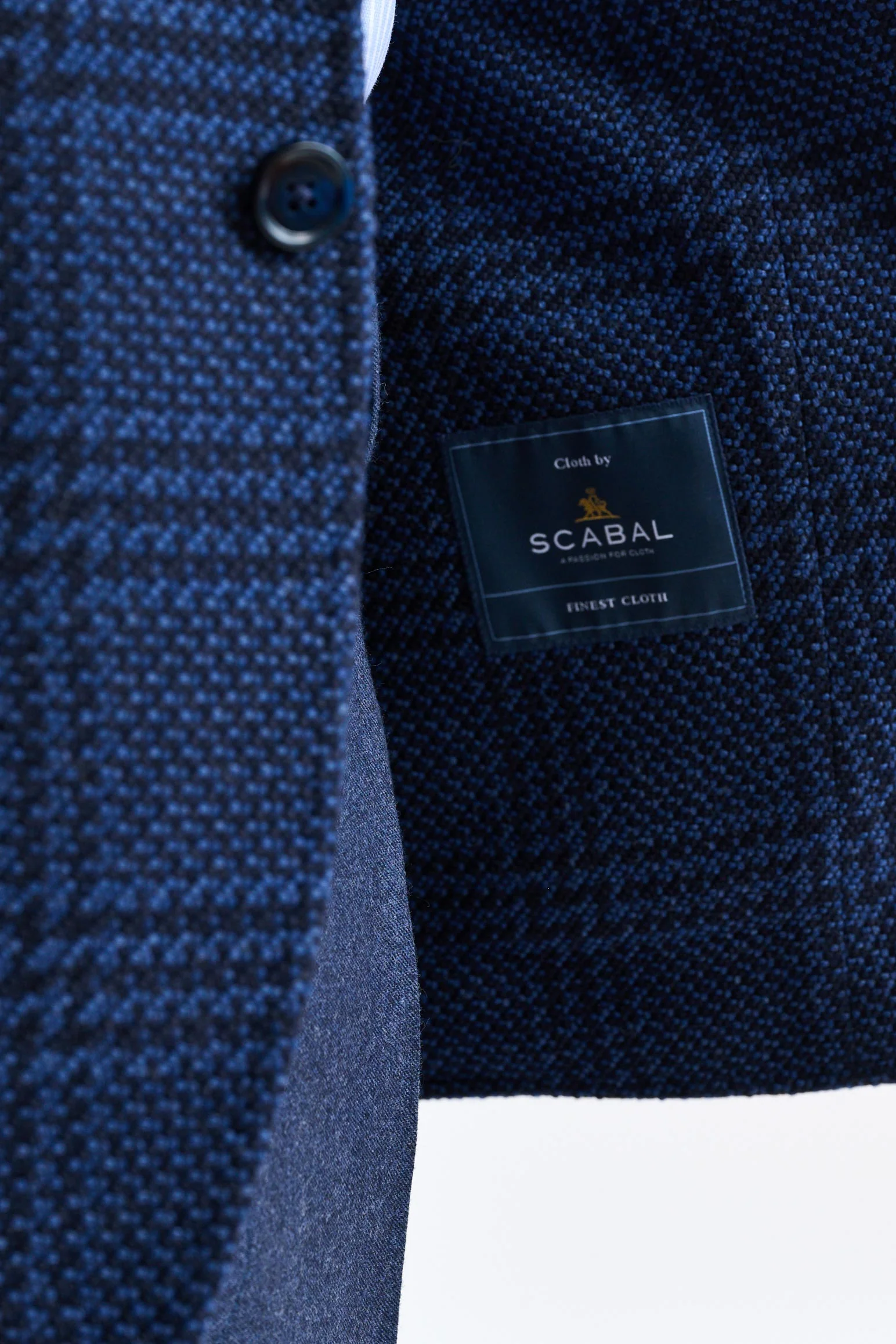 Dark Blue Wool Kenton Jacket Trend - Image 3