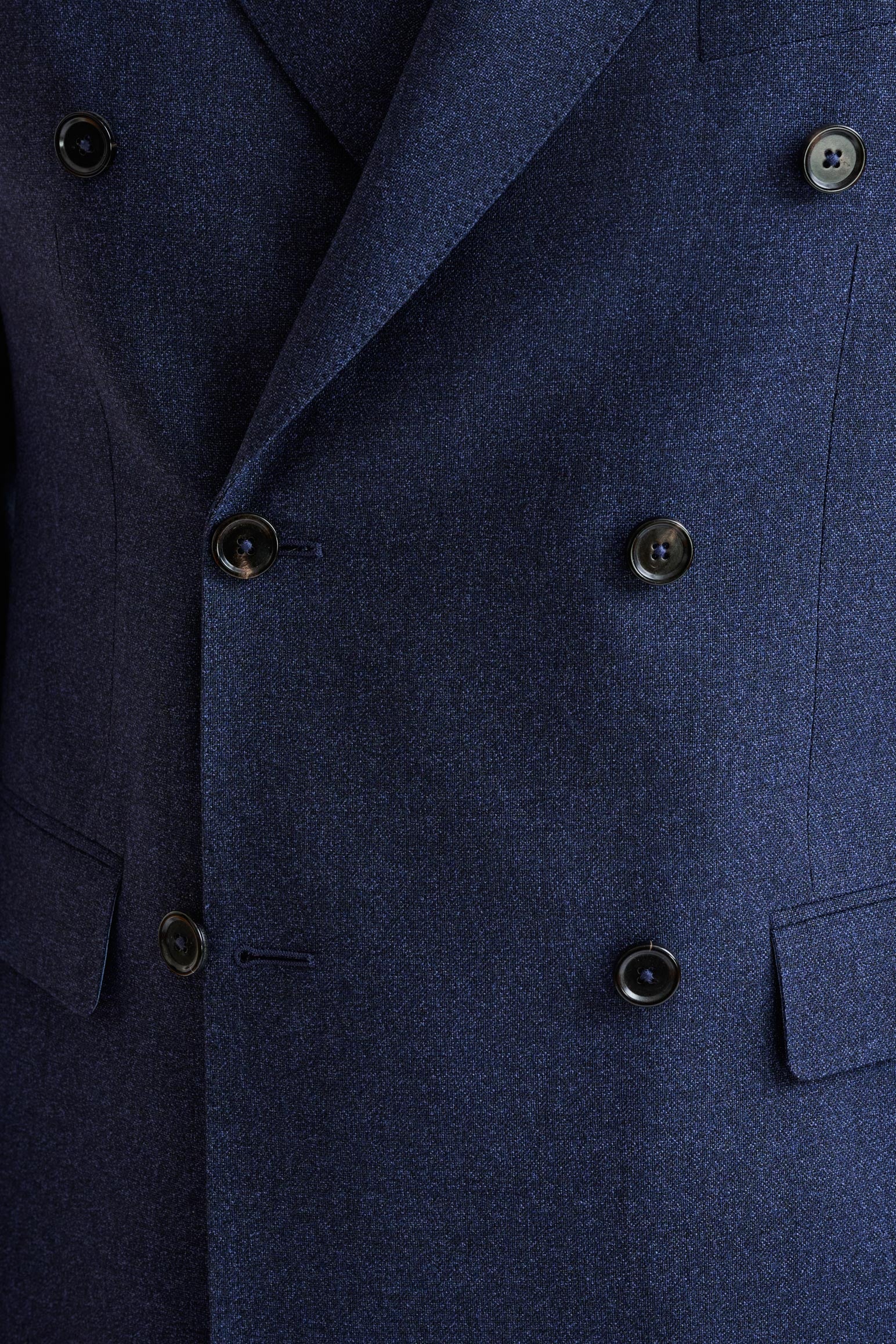 Dark Blue Wool Kenton Suit Lifestyle - Image 3