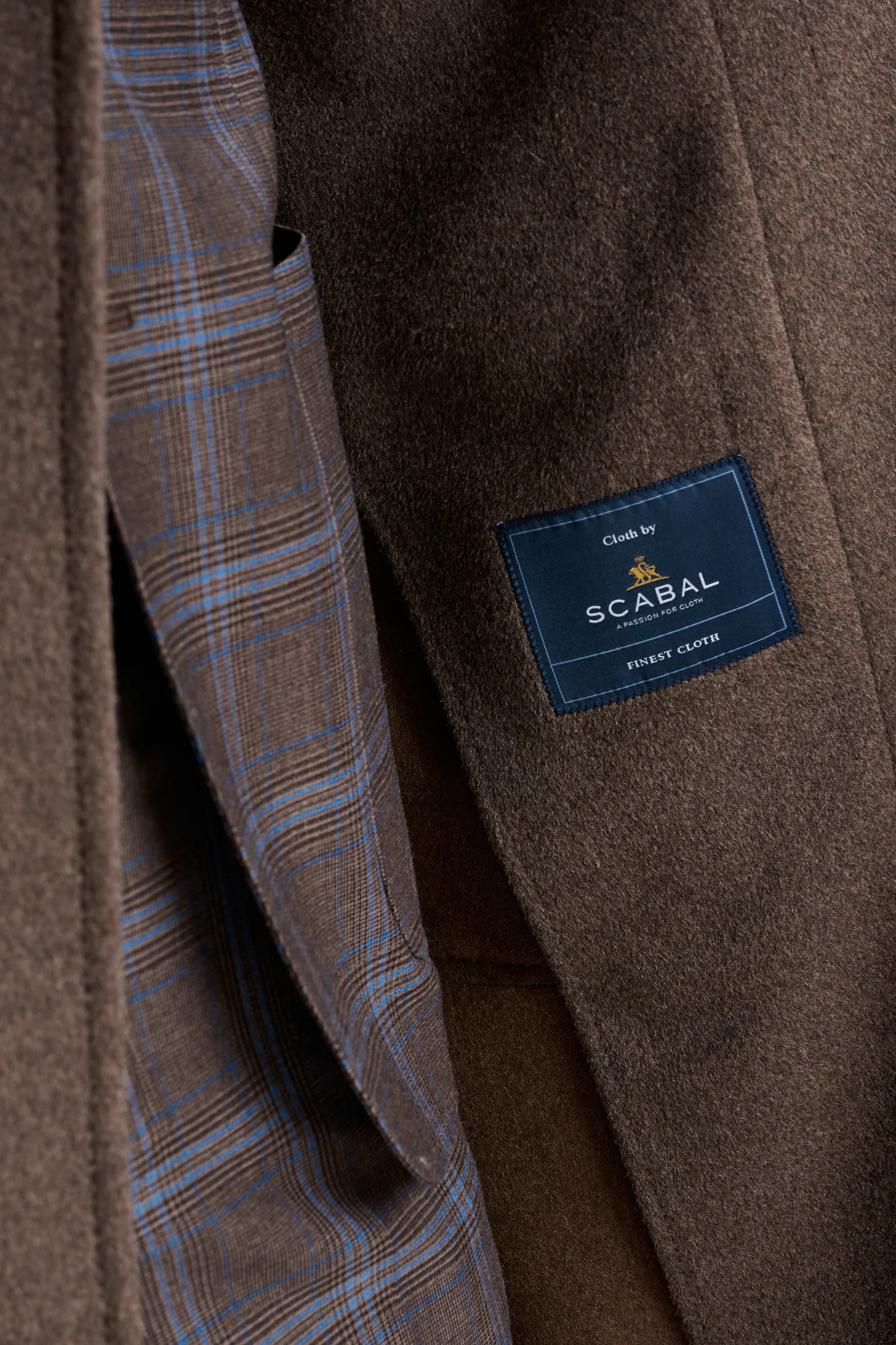 Dark Brown Wool Lincoln Overcoat Zeus - Image 6