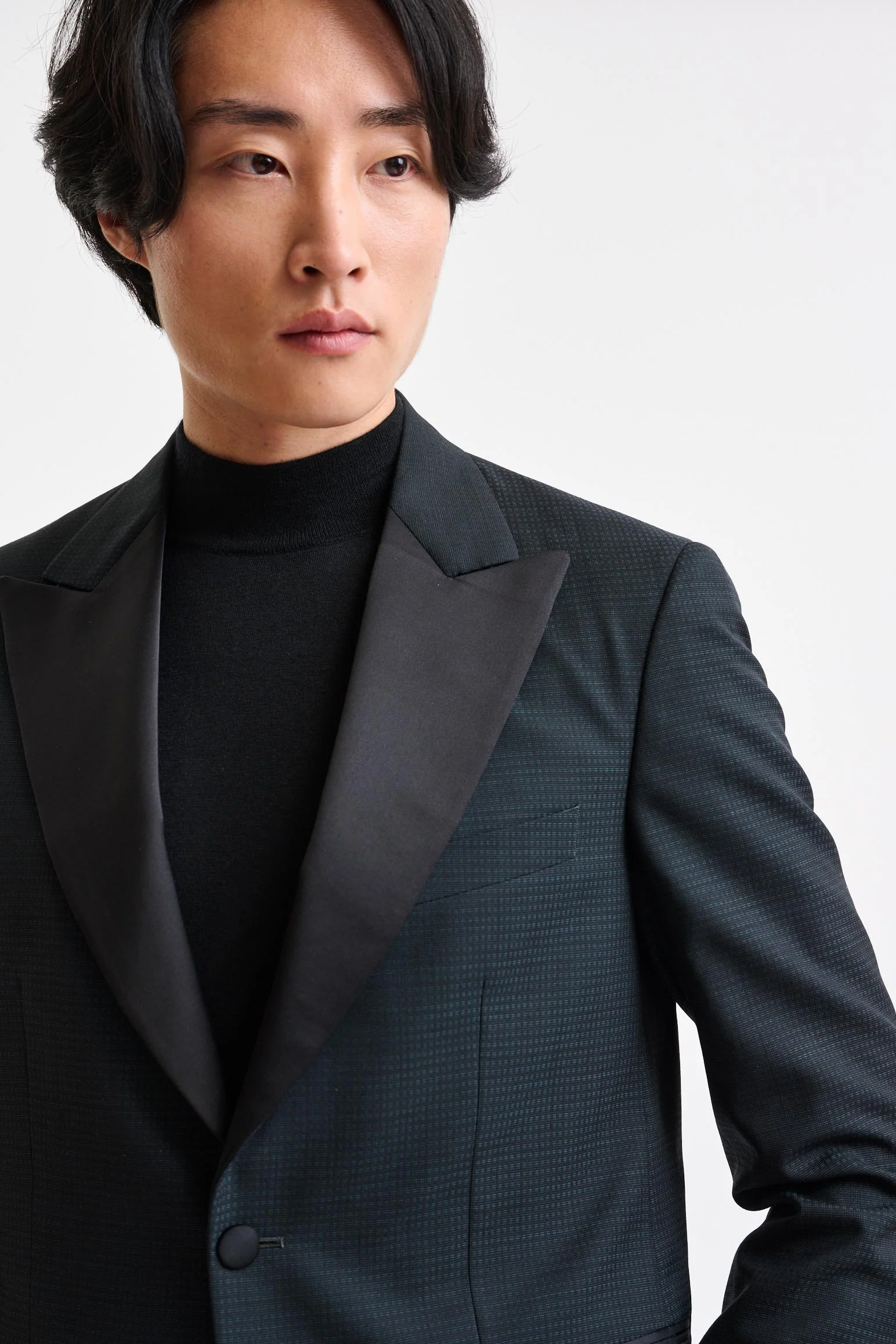 Dark Green 100% Wool Suit Freestyle - Image 3