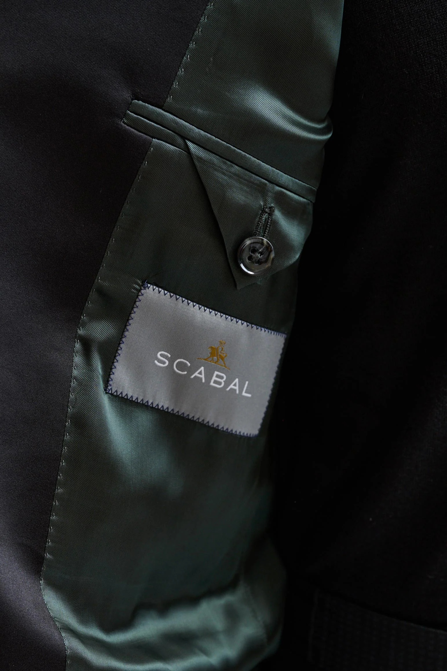 Dark Green 100% Wool Suit Freestyle - Image 6