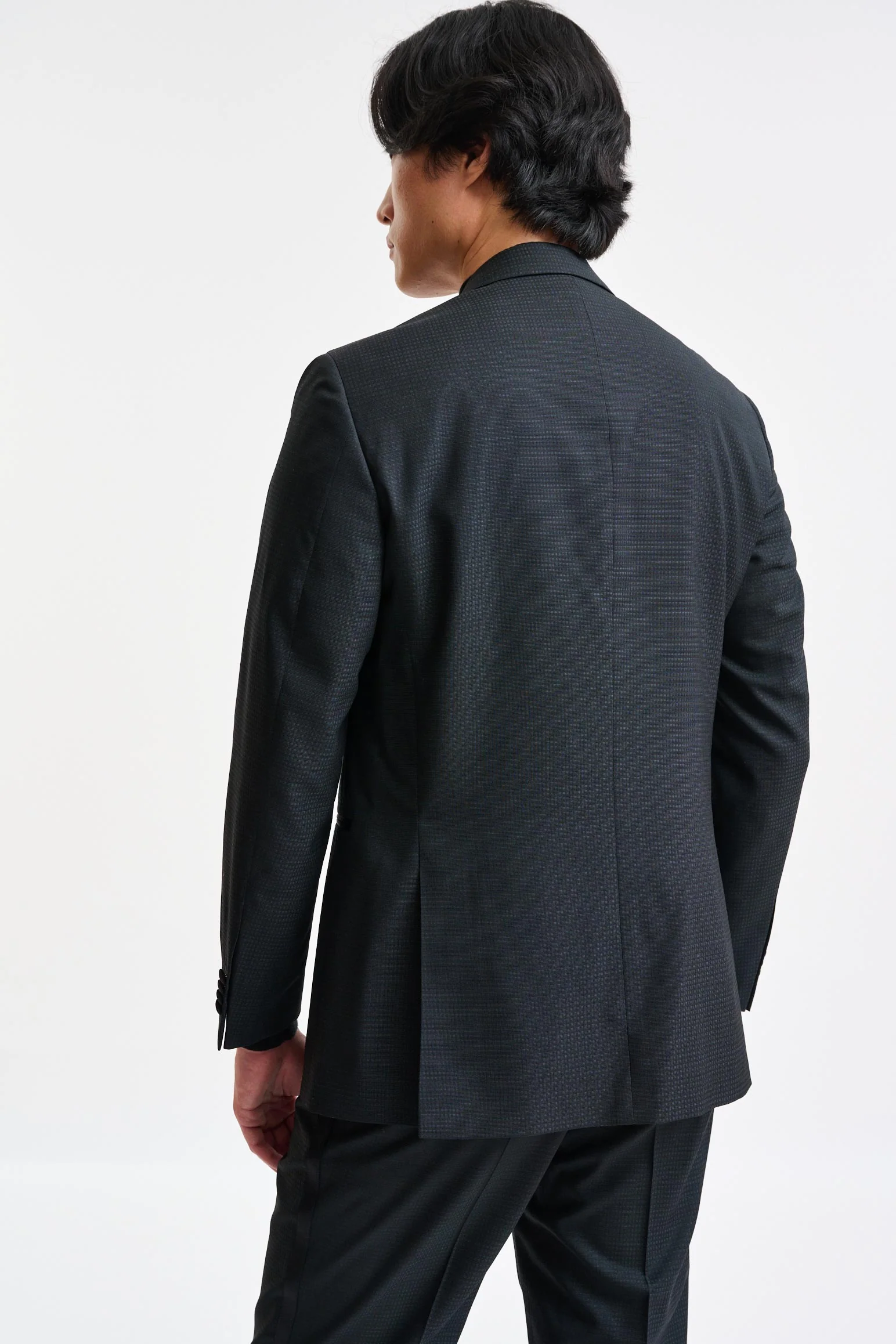 Dark Green 100% Wool Suit Freestyle - Image 7