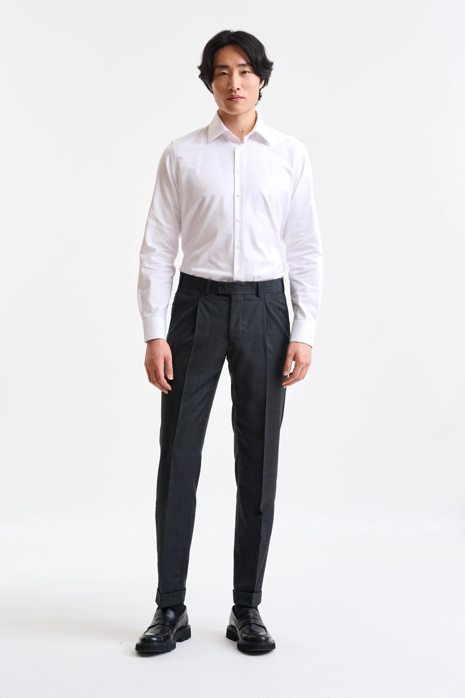 Dark Grey 100% Wool Soho Suit Freestyle - Image 9