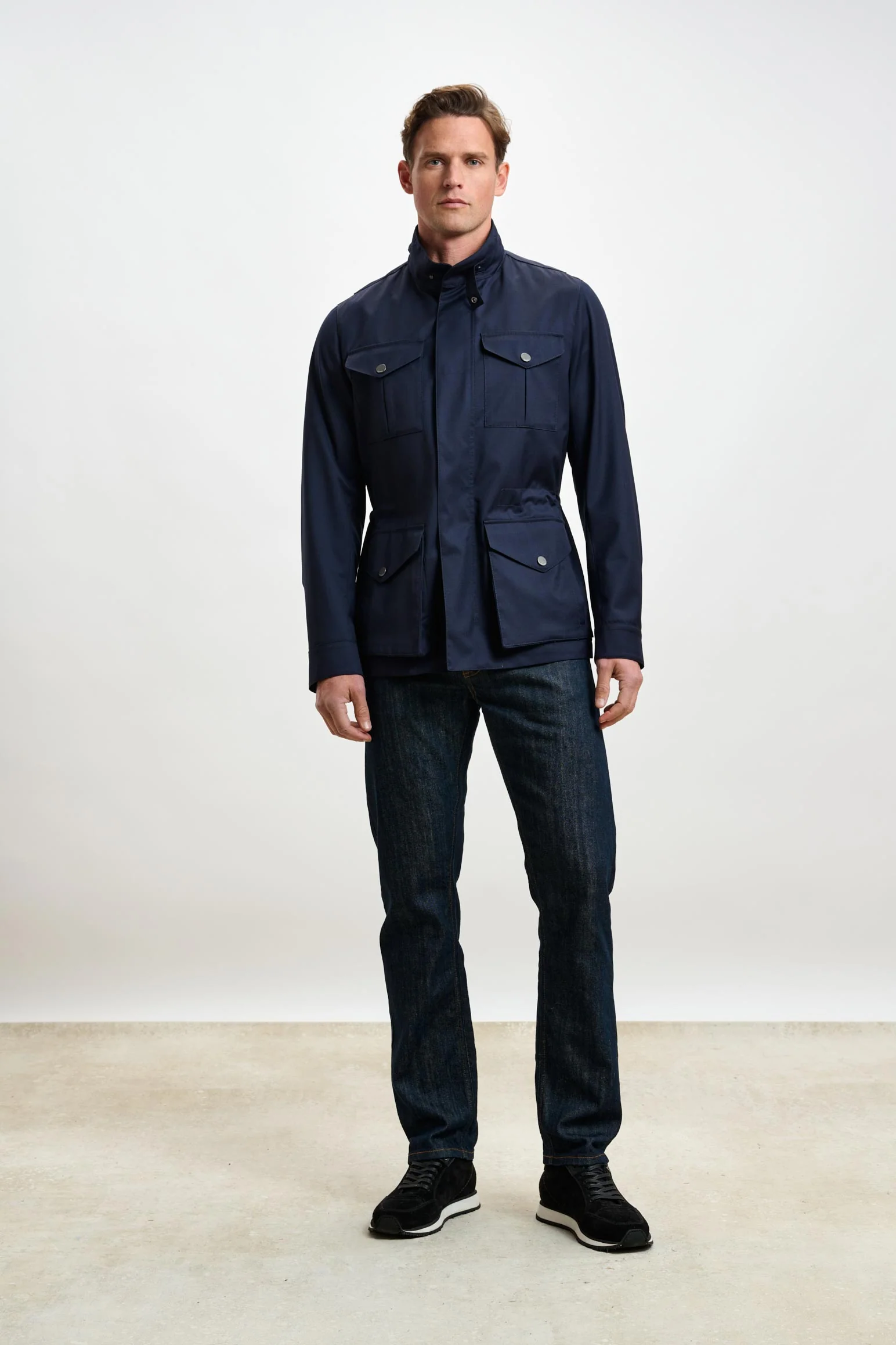 Navy Dartmoor Tech Field Jacket - Image 10