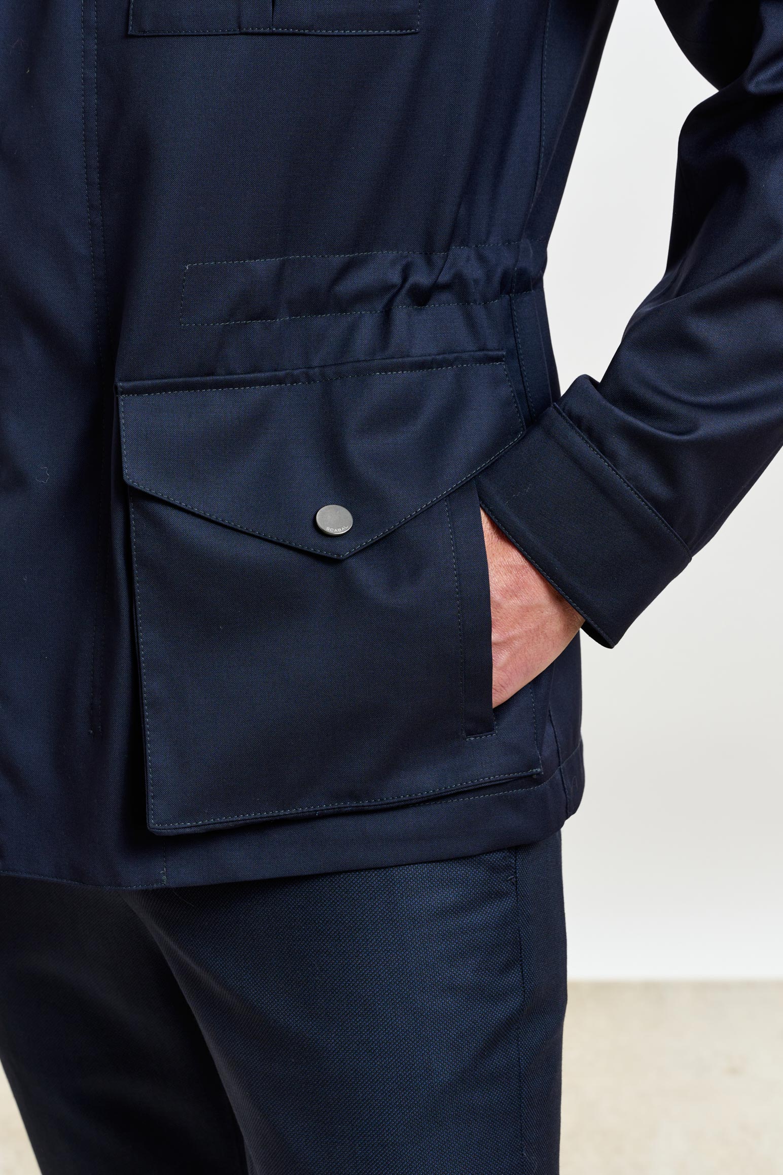 Navy Dartmoor Tech Field Jacket - Image 4