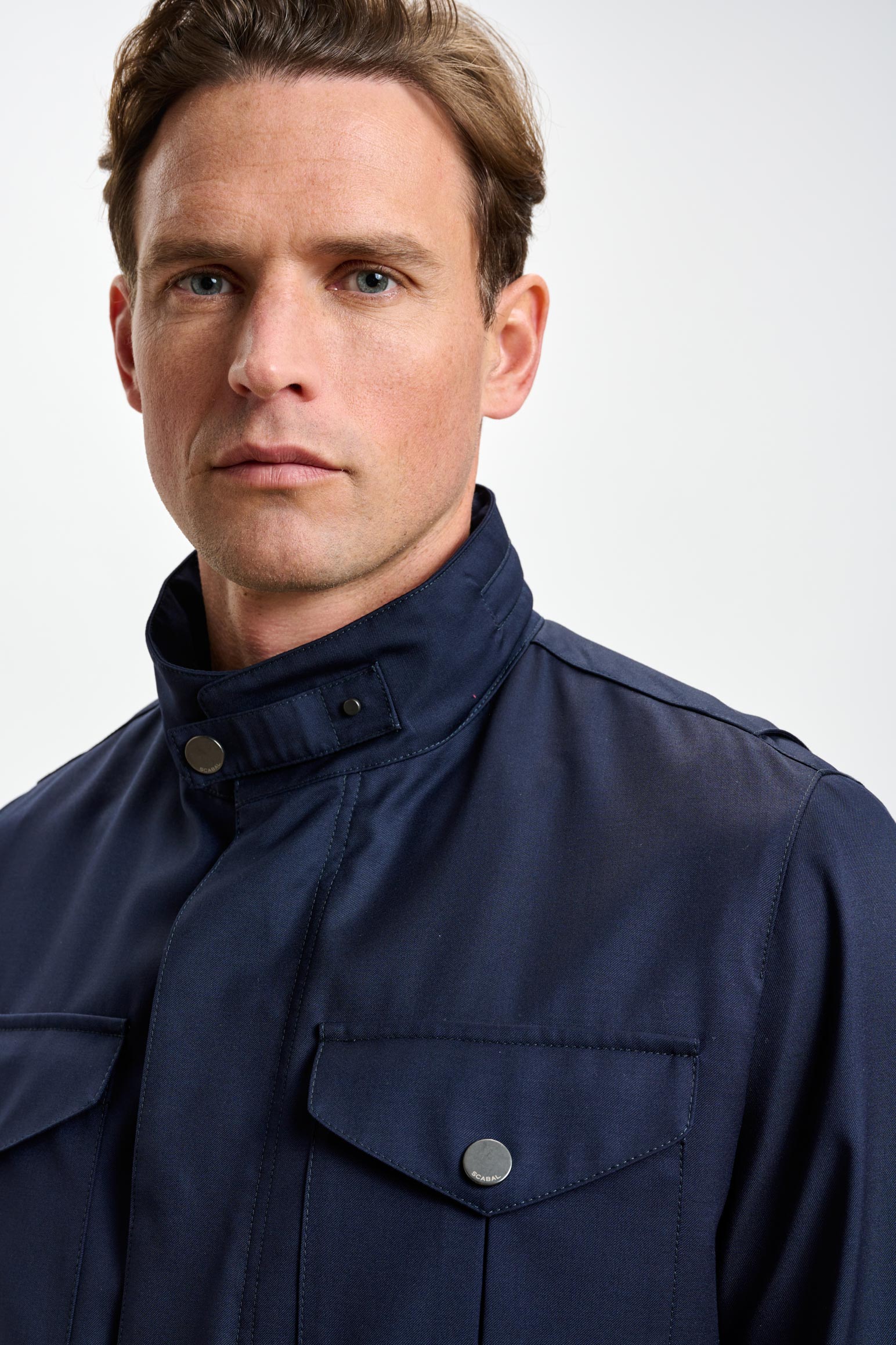 Navy Dartmoor Tech Field Jacket - Image 7