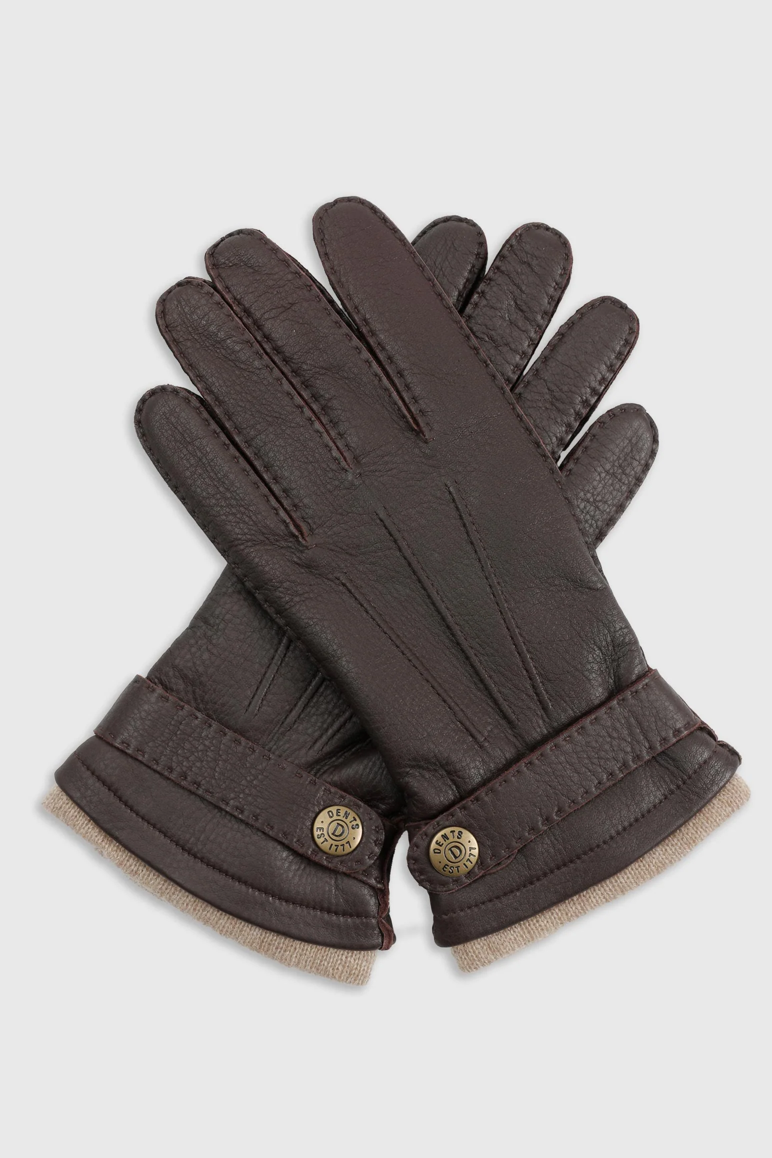 Brown Deerskin Gloucester Gloves