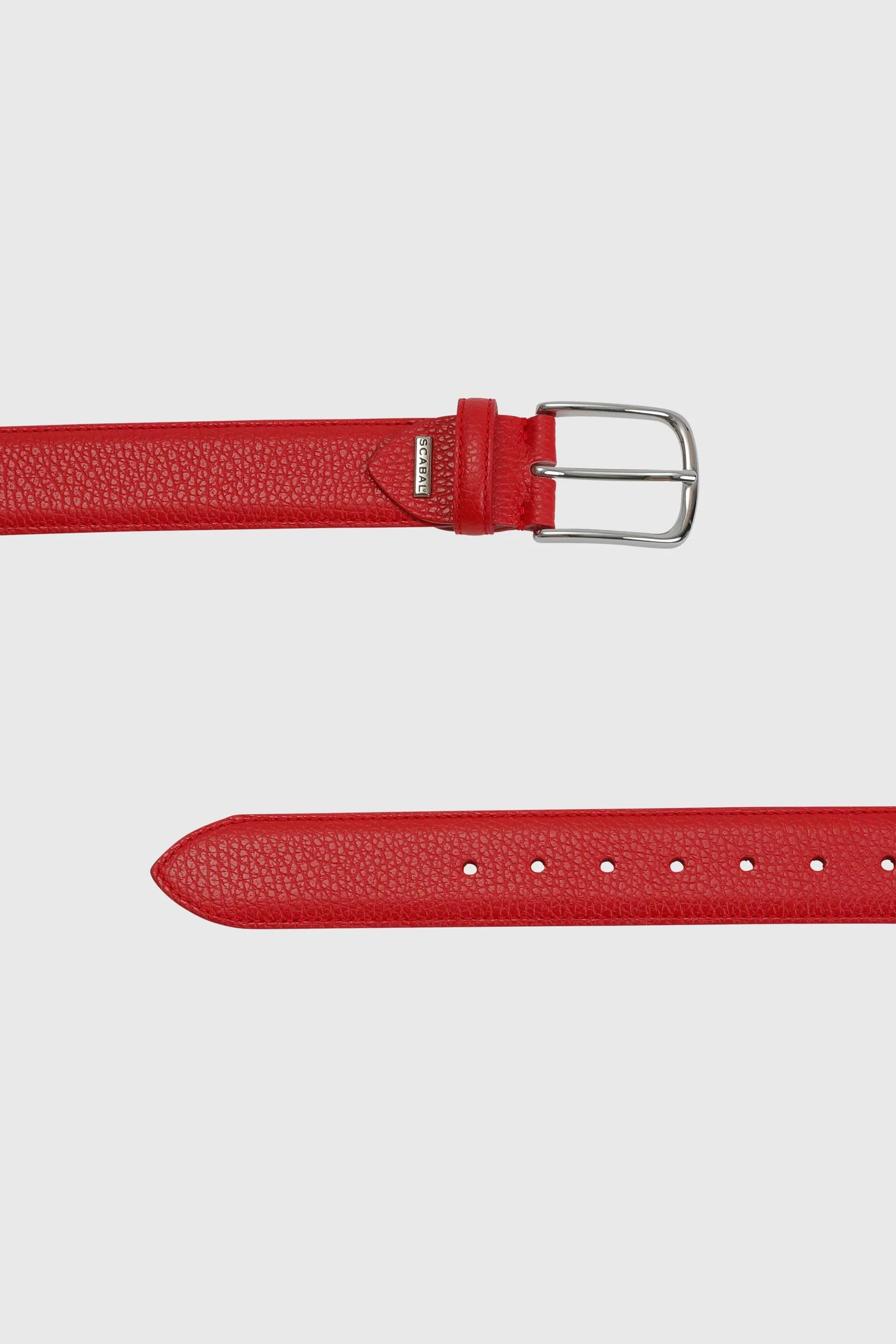 Red Deerskin Dorchester Belt