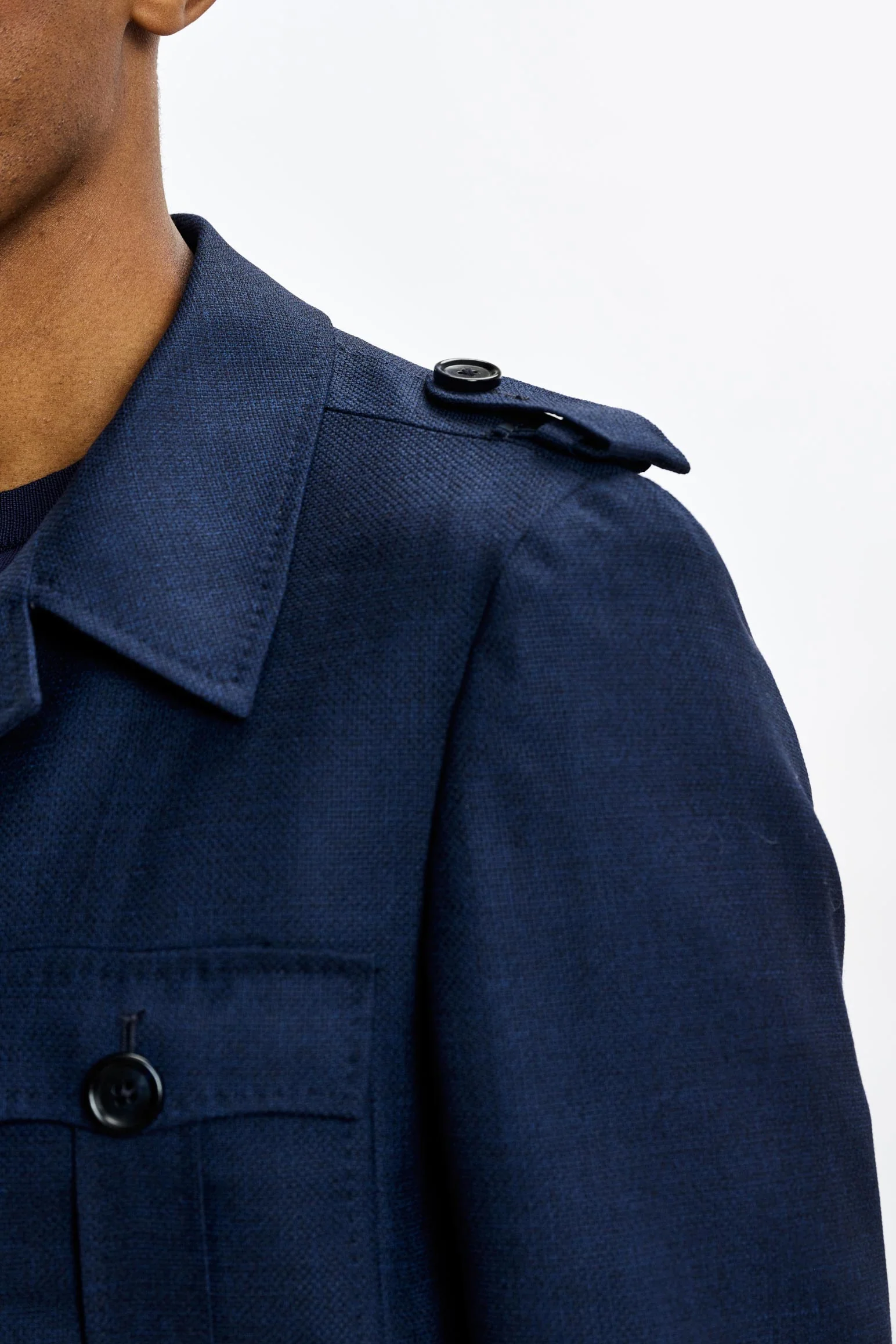 Navy Exmoor Safari Jacket - Image 5