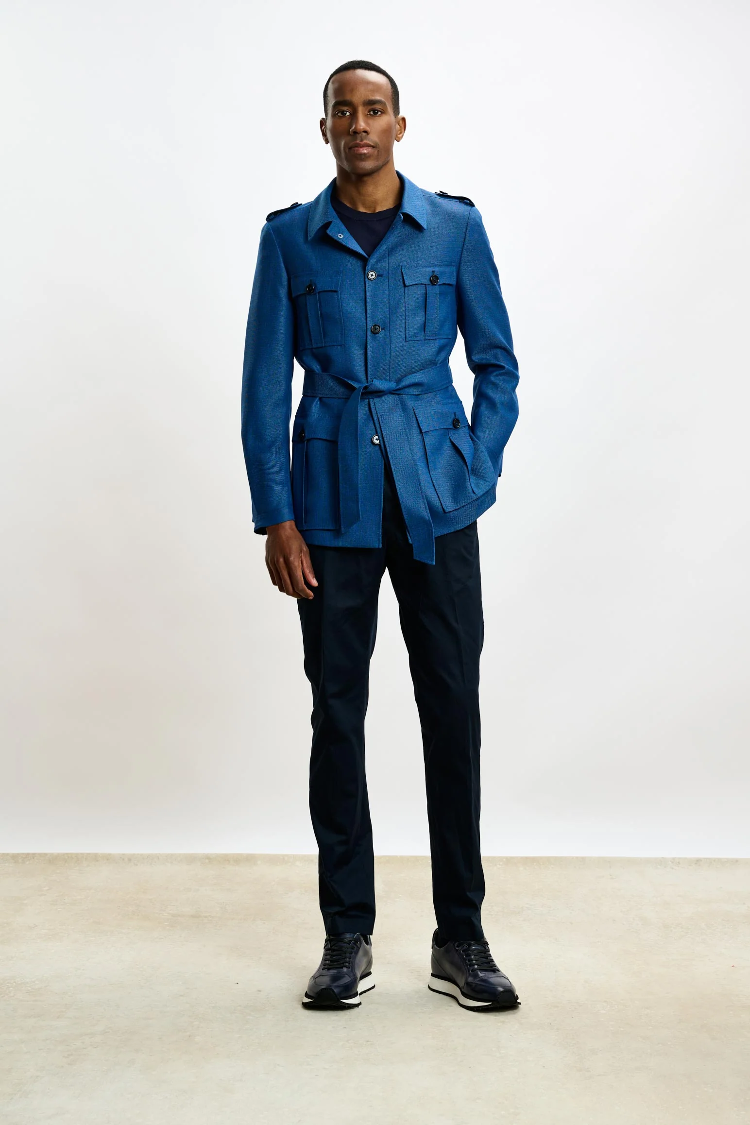 Strong Blue Exmoor Safari Jacket - Image 2