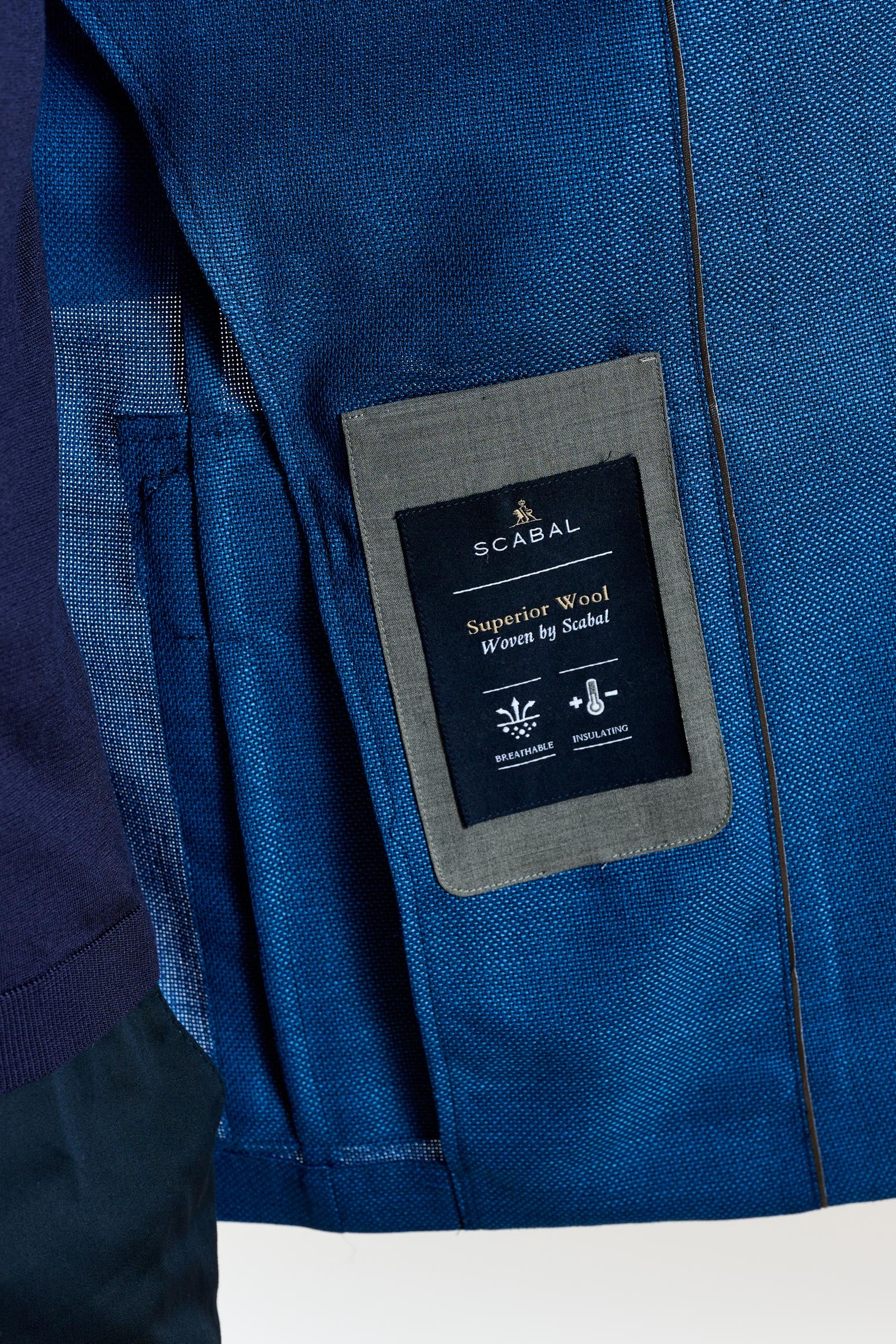 Strong Blue Exmoor Safari Jacket - Image 6
