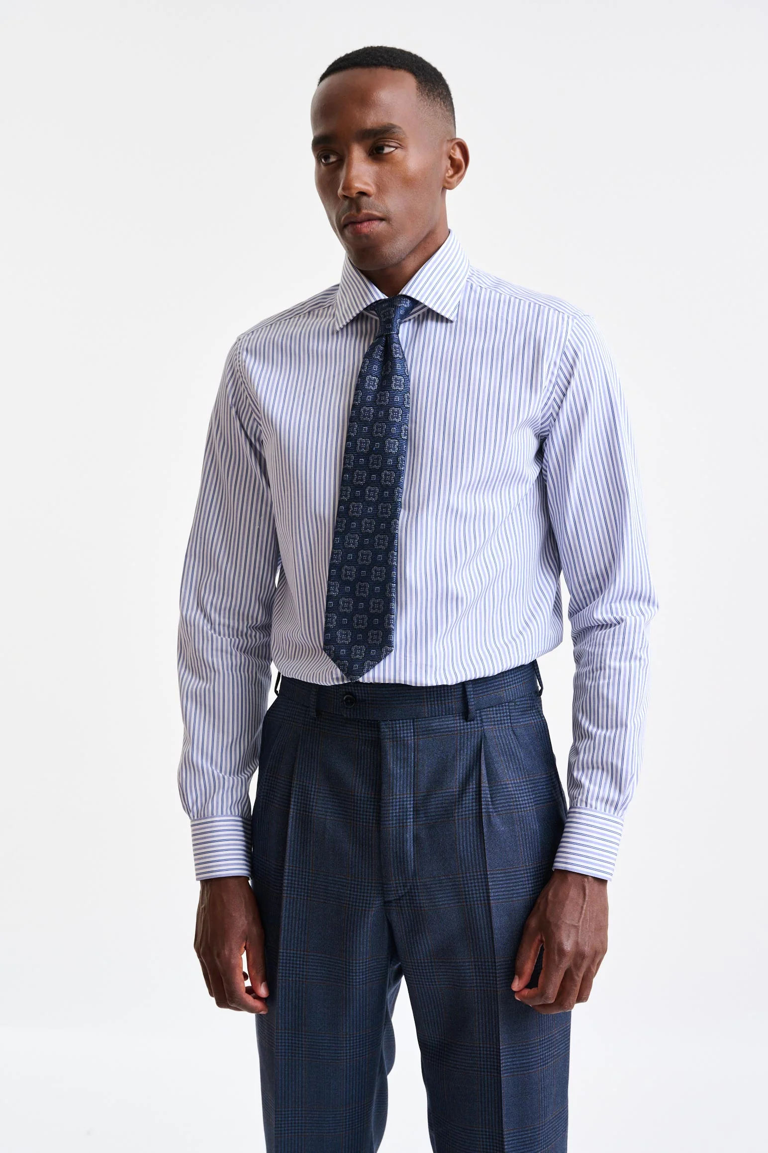 Blue 100% Silk Selection 2 Tie - Image 3