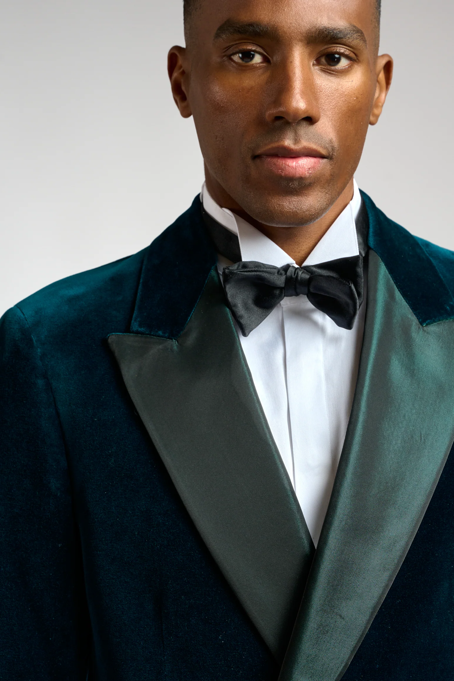 Green Soho Tuxedo Velvets - Image 3