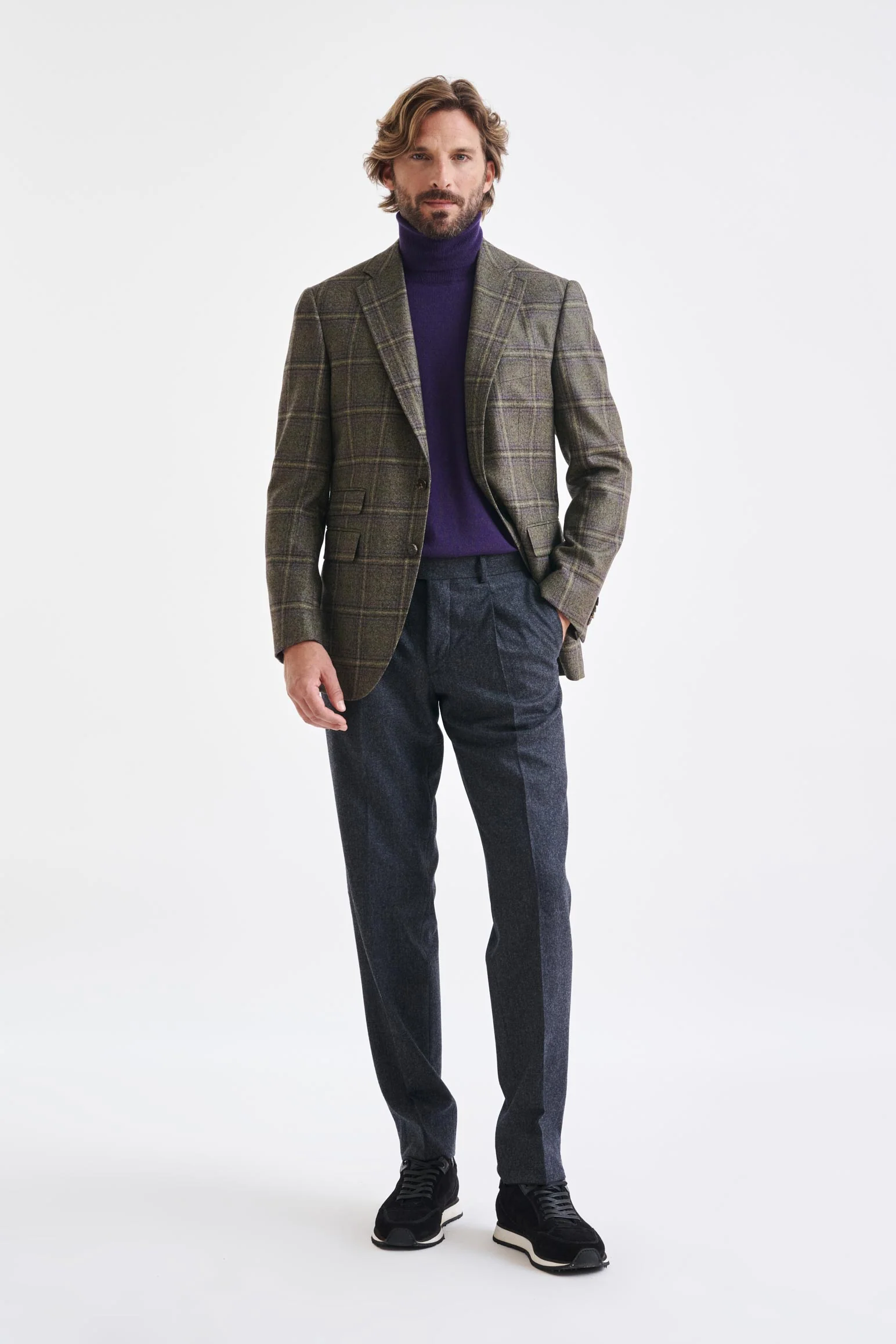 Green Wool Soho Jacket Escape - Image 6