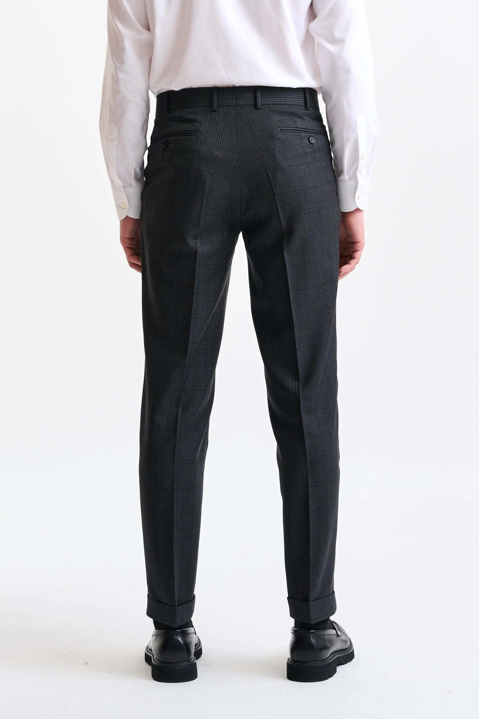 Grey 100% Wool Farley Trousers Freestyle - Image 5
