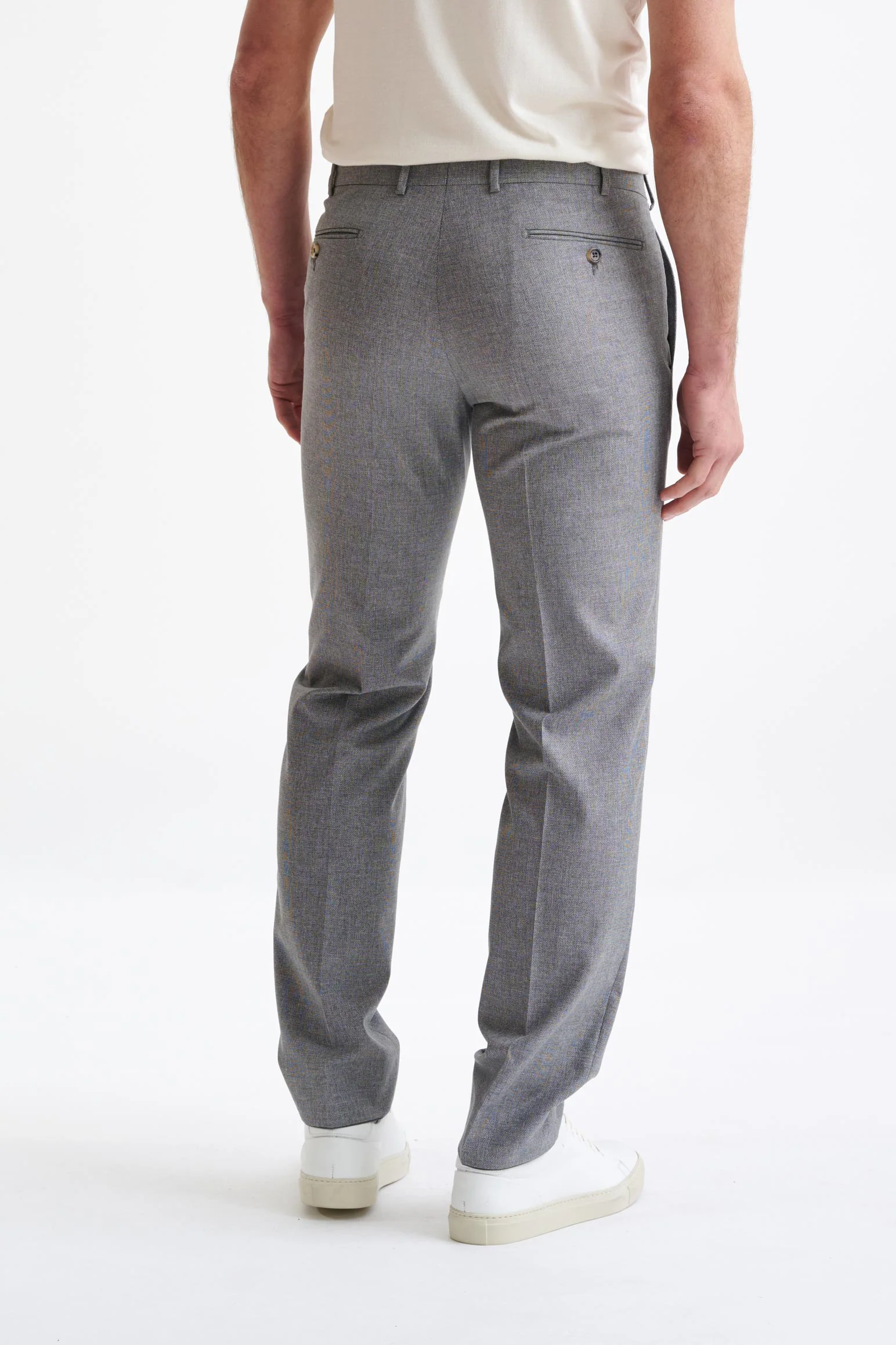 Grey Wool & Cotton Soho Suit Lifestyle - Image 13