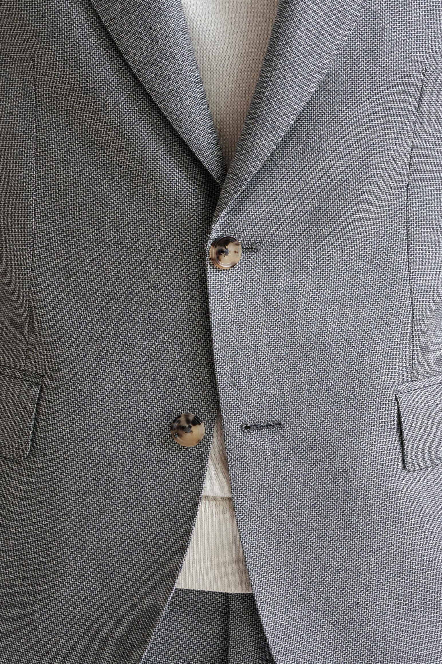 Grey Wool & Cotton Soho Suit Lifestyle - Image 3