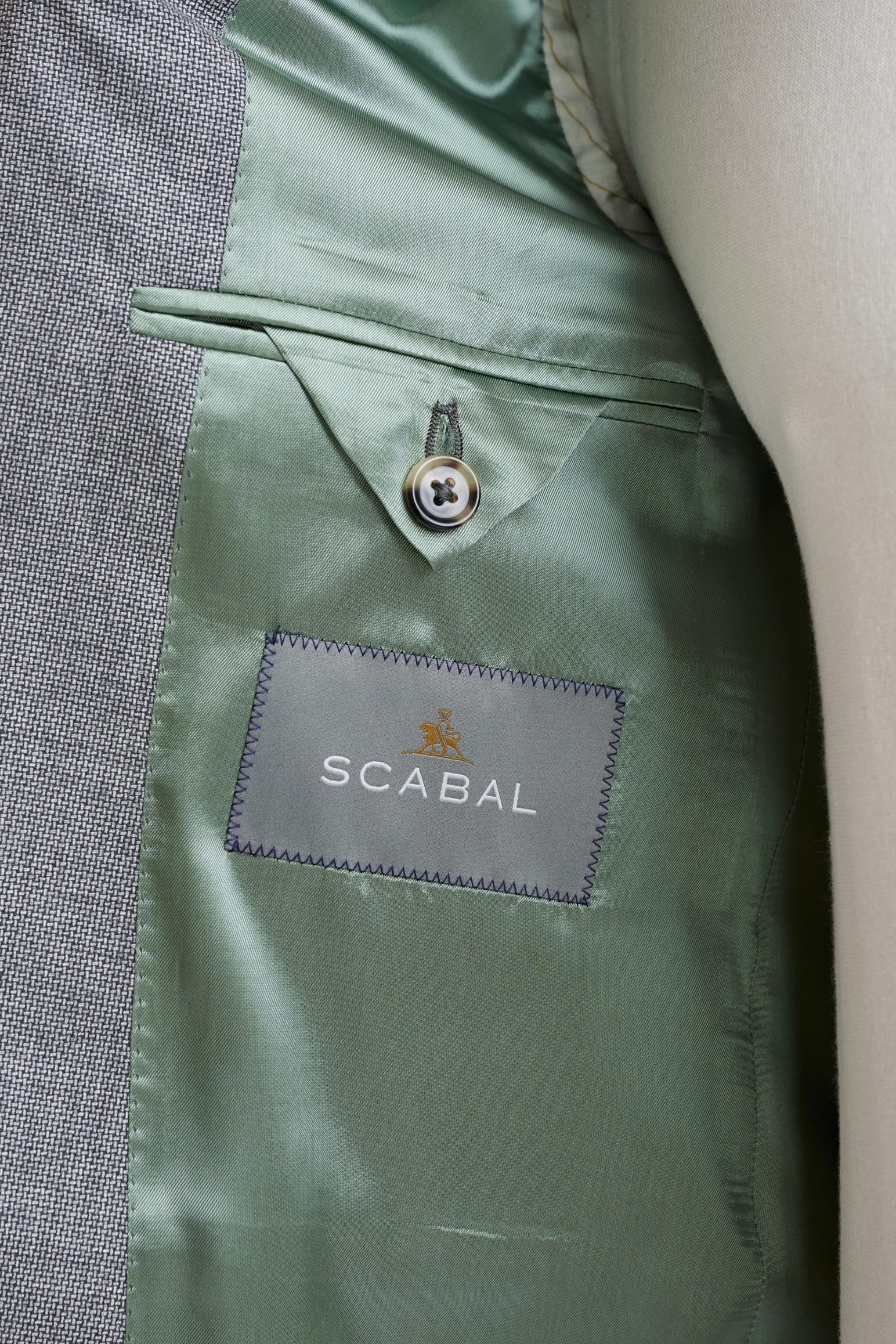 Grey Wool & Cotton Soho Suit Lifestyle - Image 5