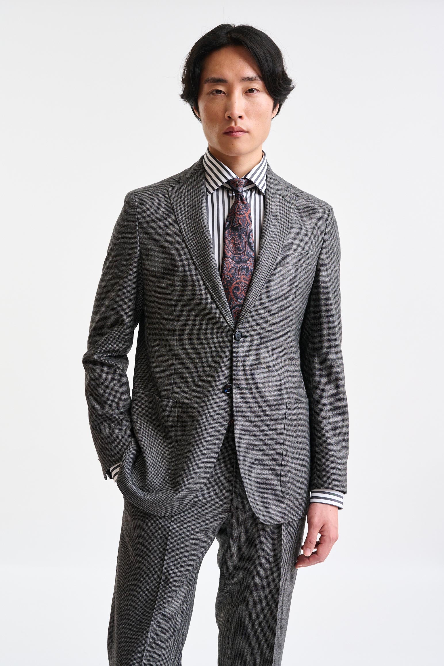 Grey Wool Kenton Jacket  Freestyle