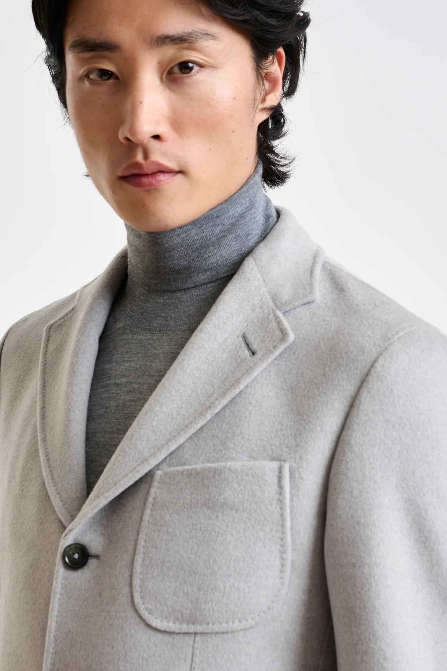 Grey Wool Penrith Jacket Zeus - Image 2
