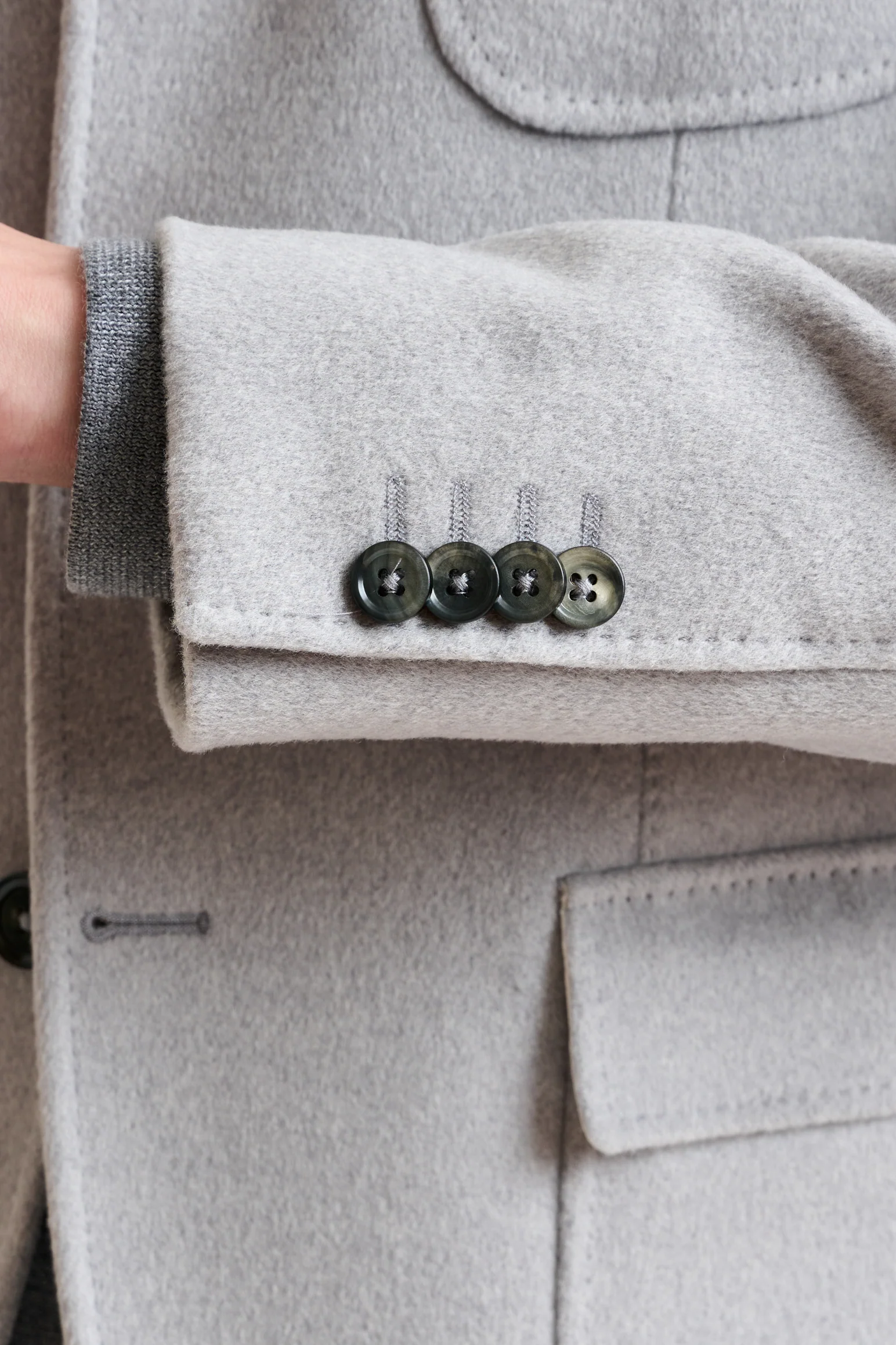 Grey Wool Penrith Jacket Zeus - Image 6