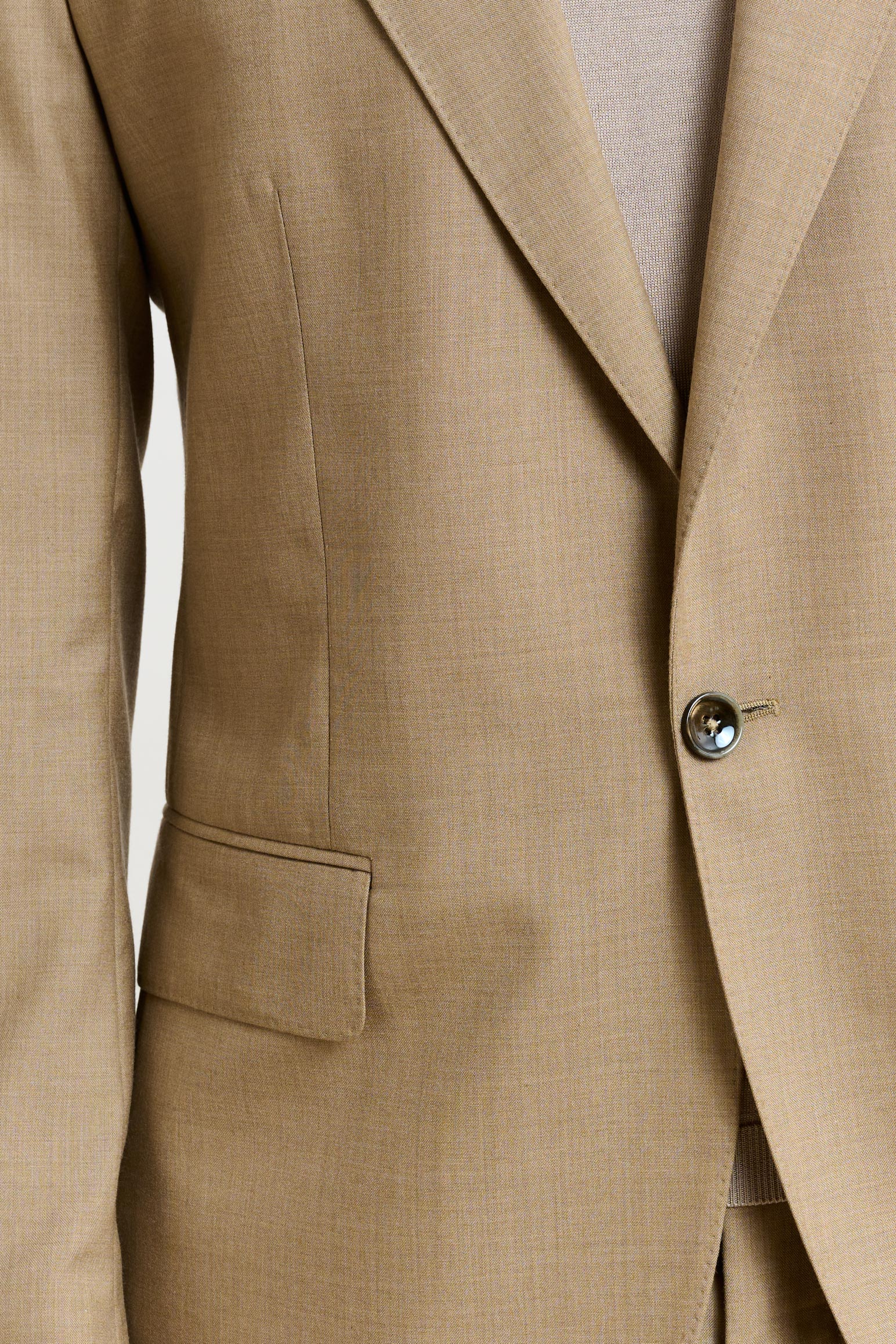 Camel Kensington Suit Summer Cashmere - Image 3