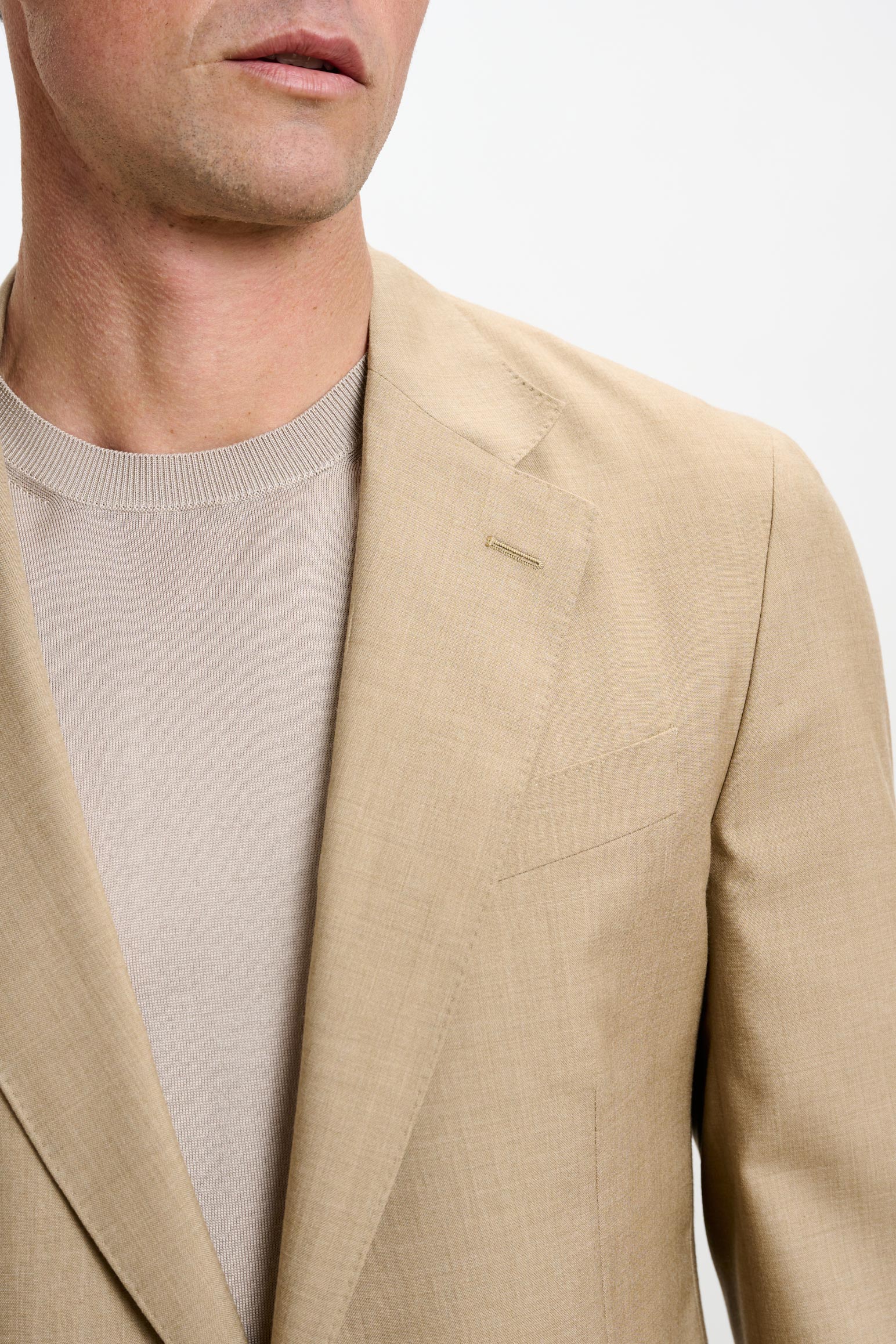 Camel Kensington Suit Summer Cashmere - Image 7