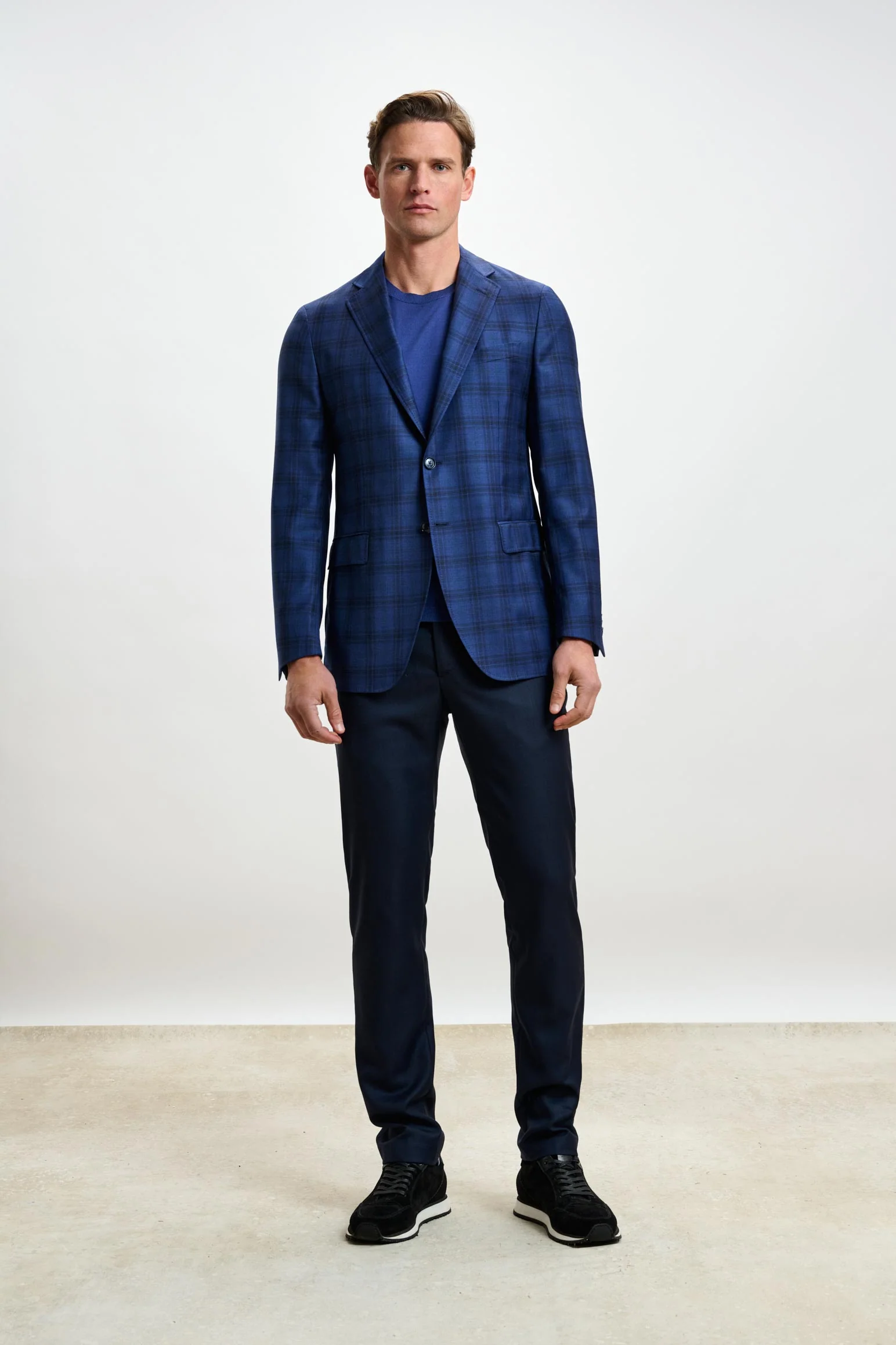Blue Check Kenton Jacket Mosaic - Image 6