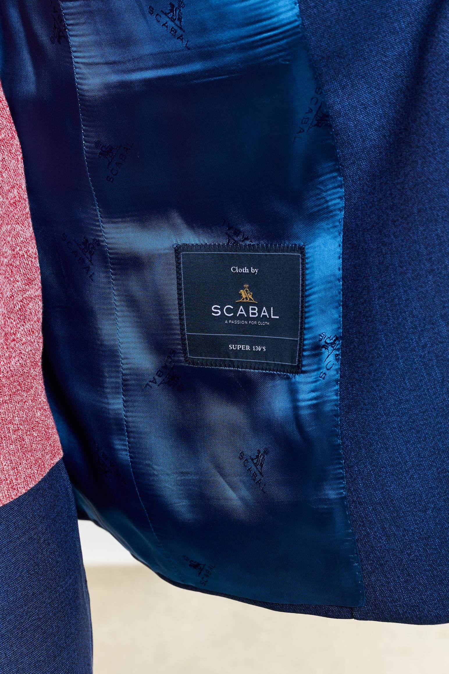 Plain Blue Kenton Jacket Crossover - Image 4