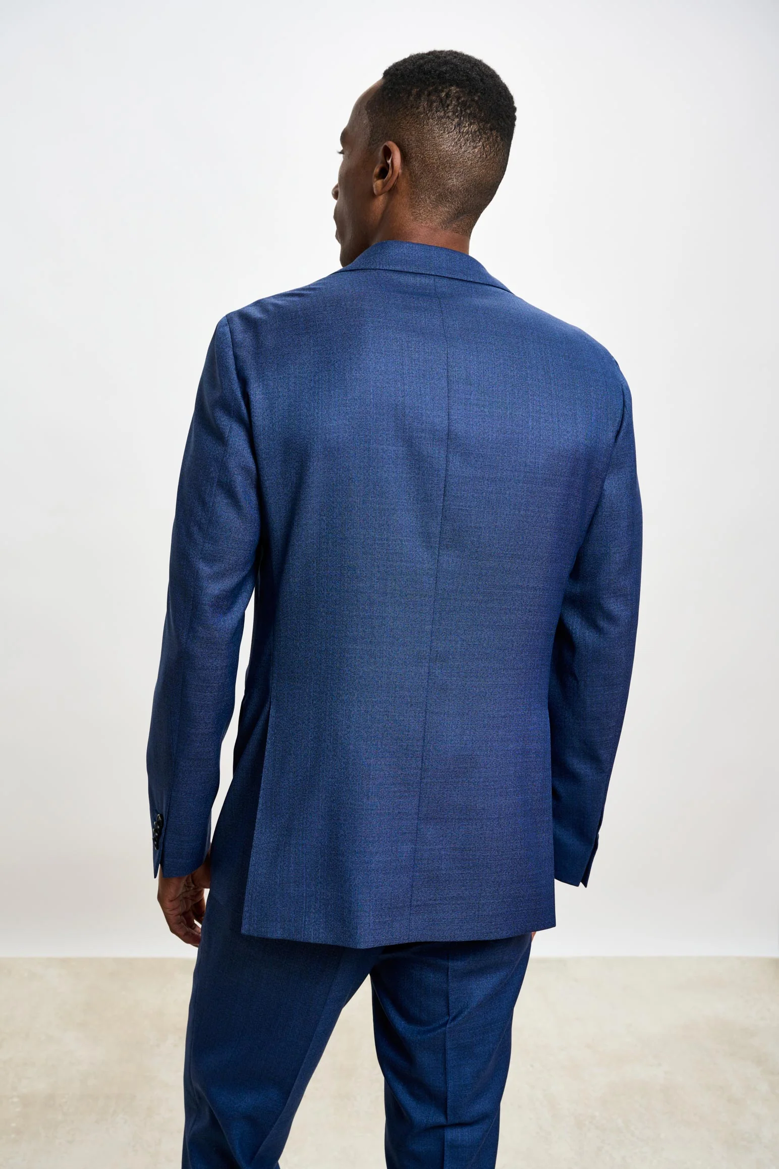 Plain Blue Kenton Jacket Crossover - Image 7