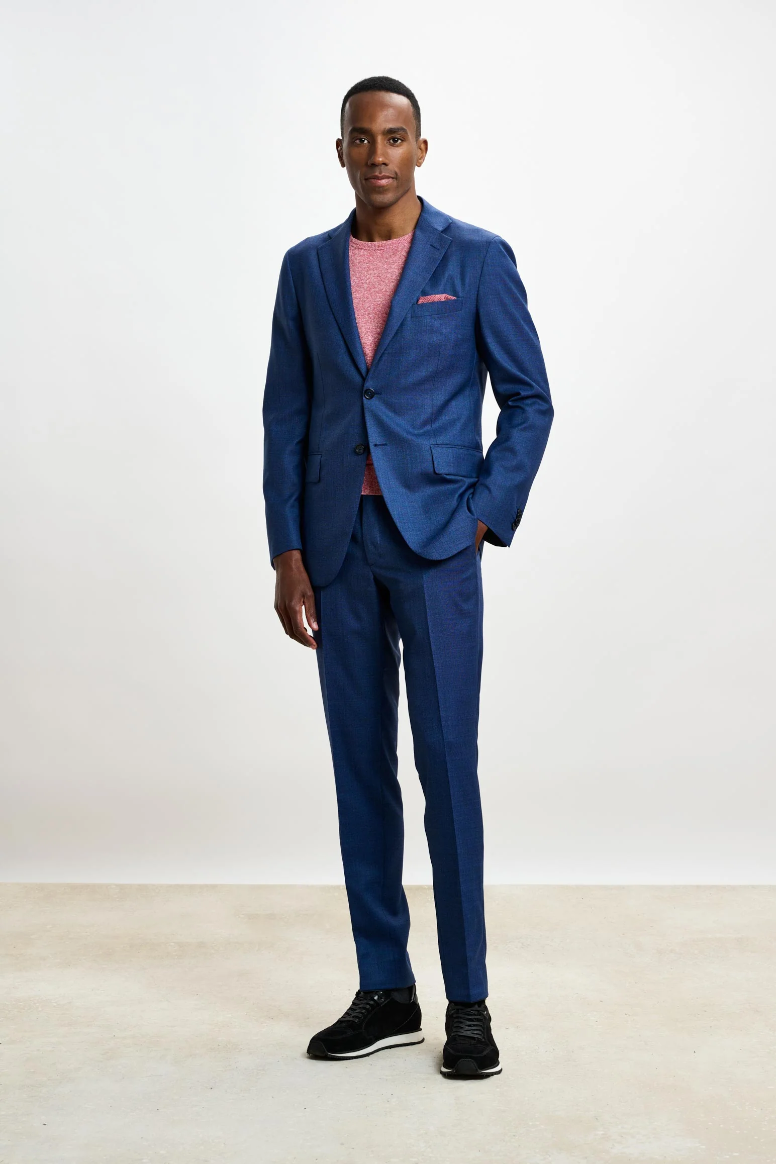 Plain Blue Kenton Jacket Crossover - Image 8