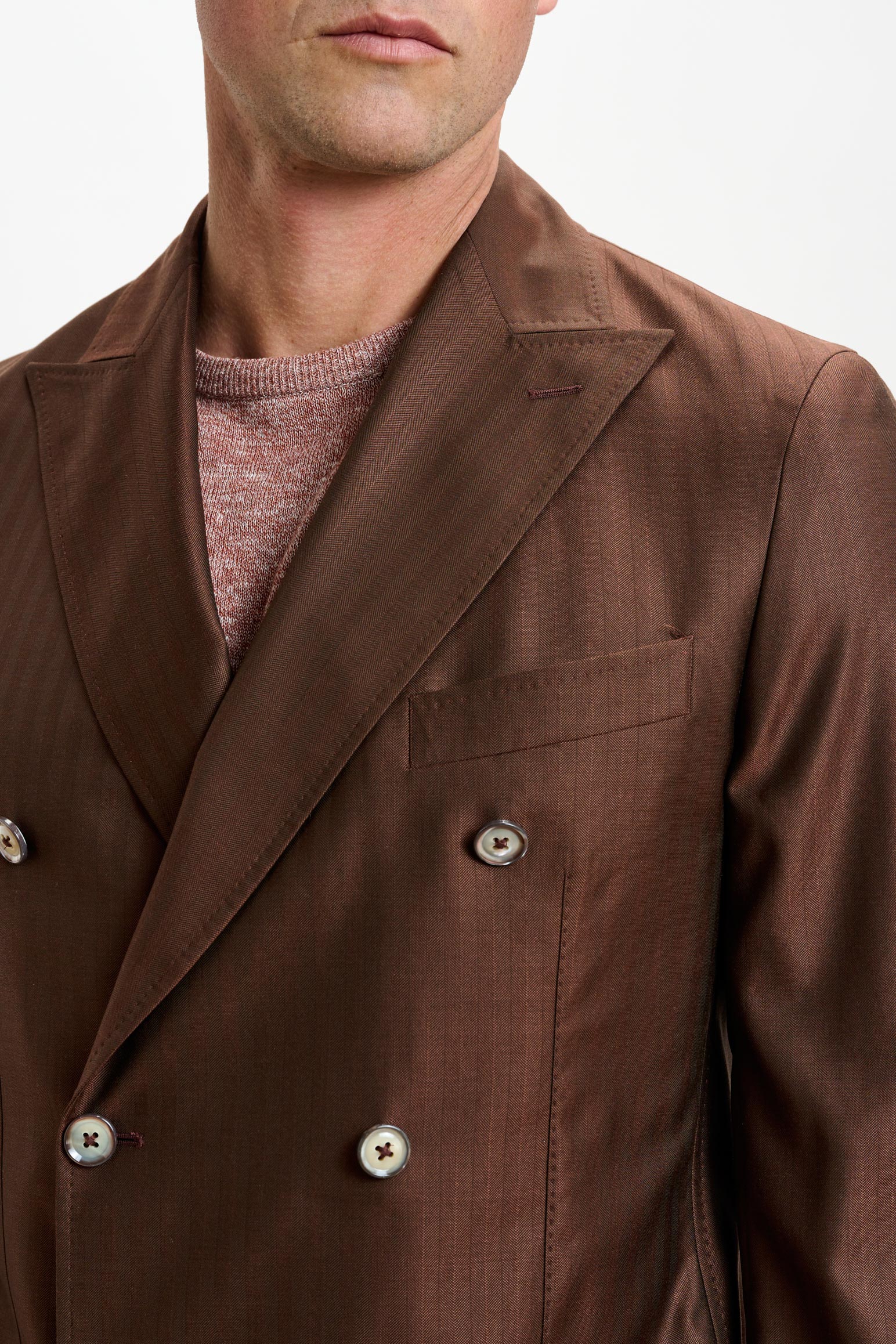 Herringbone Tobacco Kenton Jacket Rhapsody - Image 3