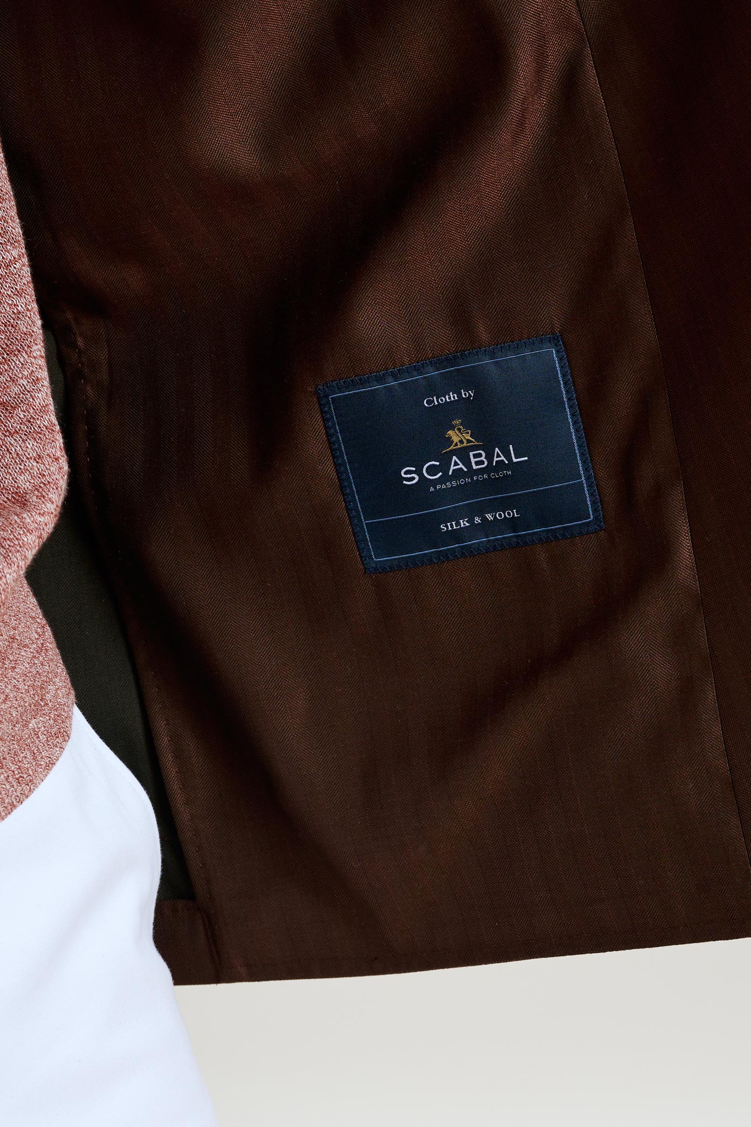 Herringbone Tobacco Kenton Jacket Rhapsody - Image 4