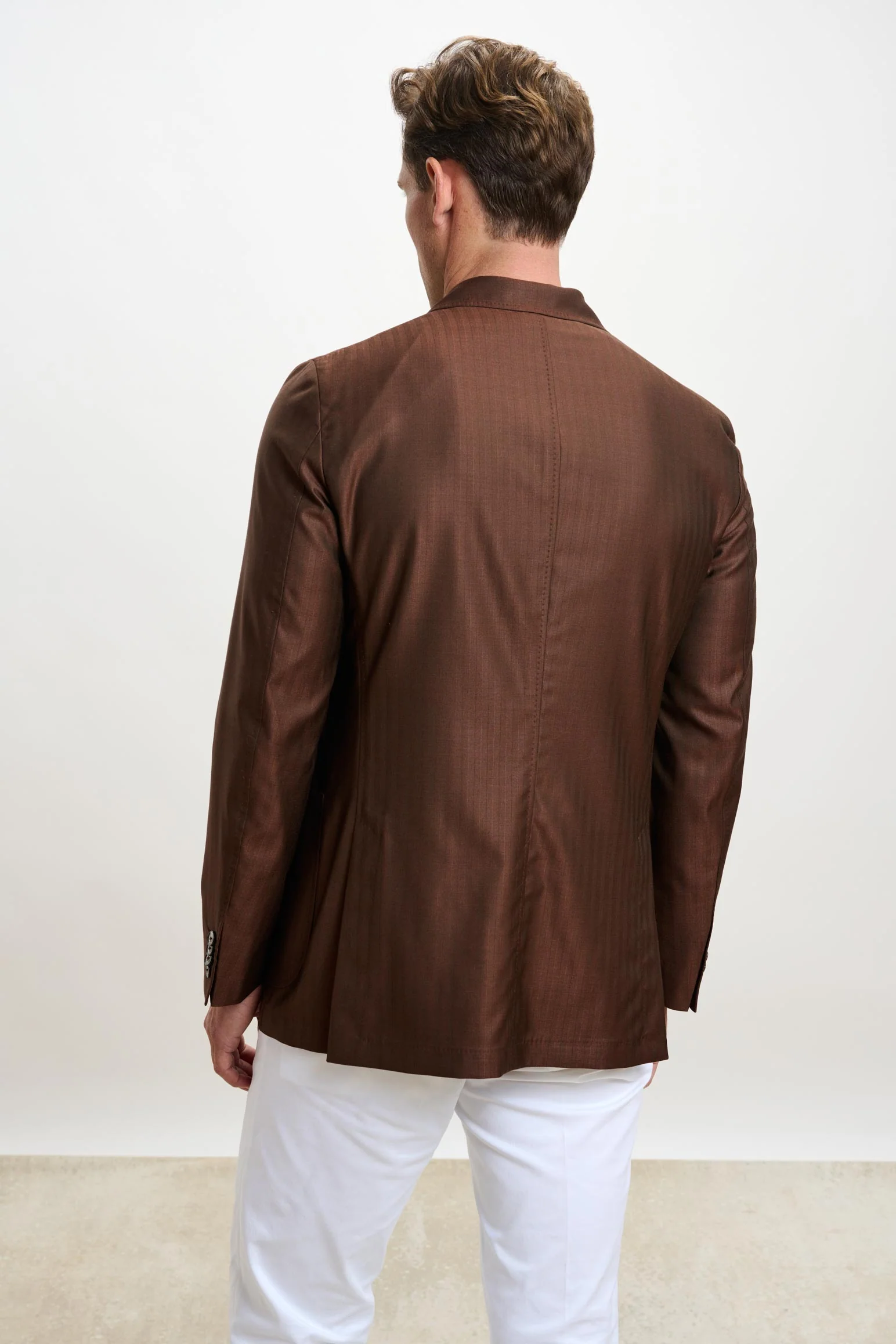 Herringbone Tobacco Kenton Jacket Rhapsody - Image 6