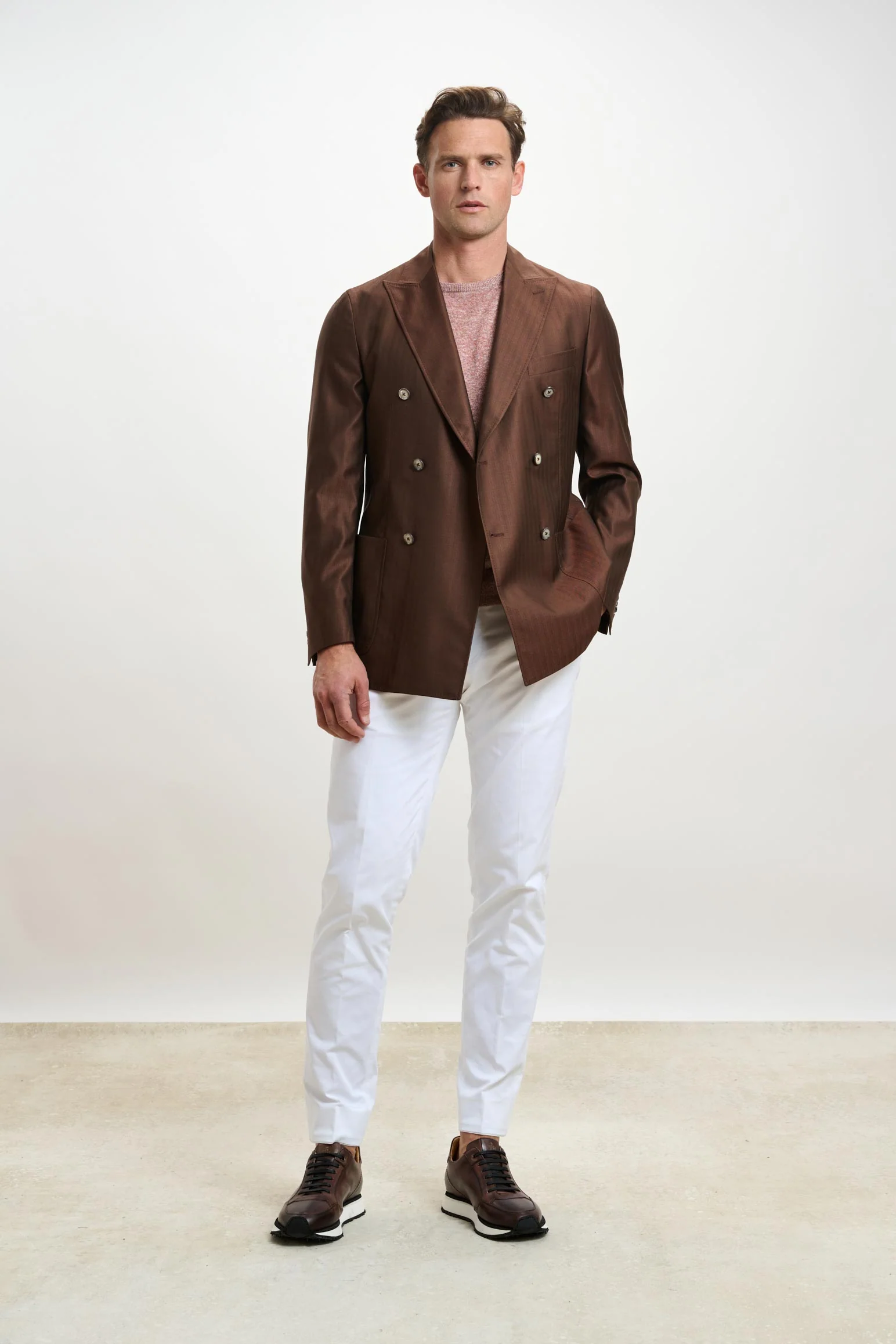 Herringbone Tobacco Kenton Jacket Rhapsody - Image 7
