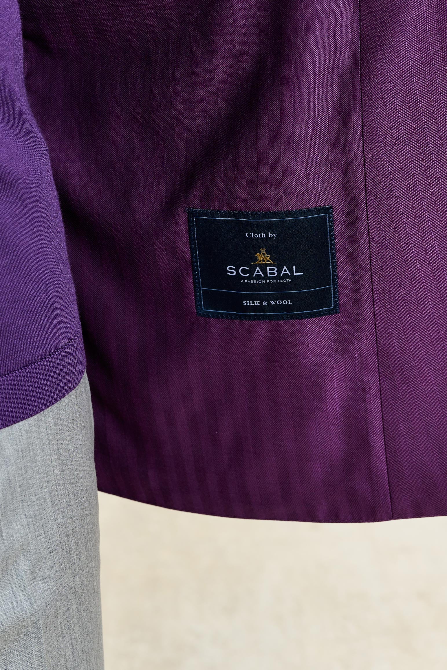 Herringbone Violet Kenton Jacket Rhapsody - Image 4
