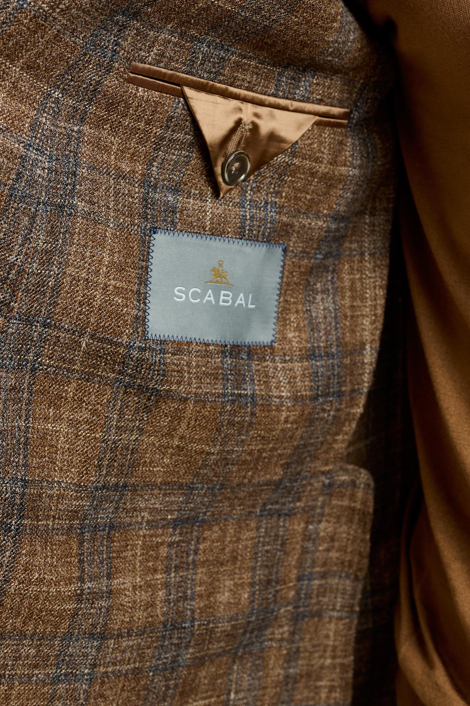 Rust Check Kenton Jacket Taormina - Image 3