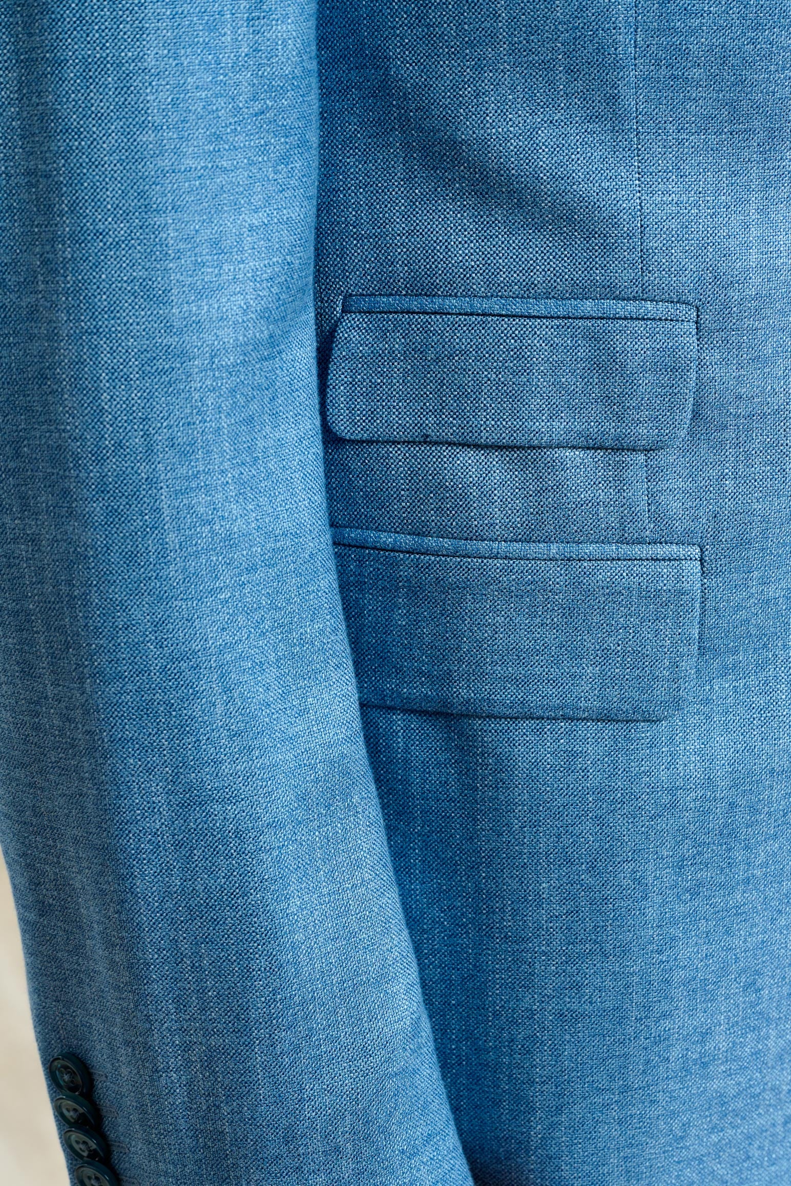 Plain Light Blue Kenton Jacket Taormina - Image 3