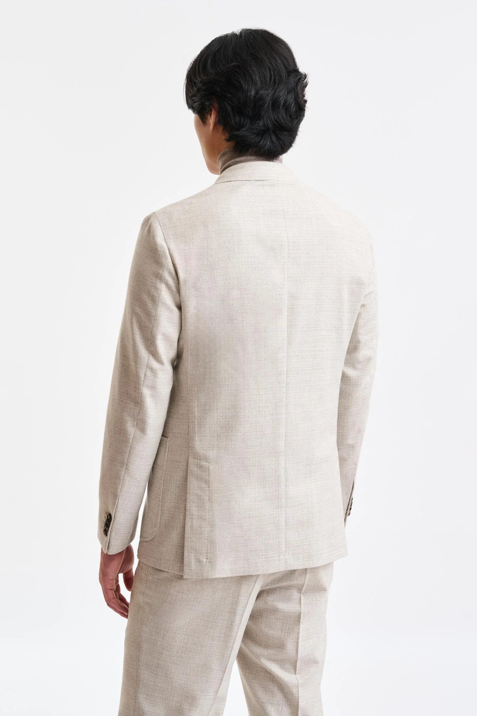 Light Beige 100% Wool Kenton Suit Freestyle - Image 6