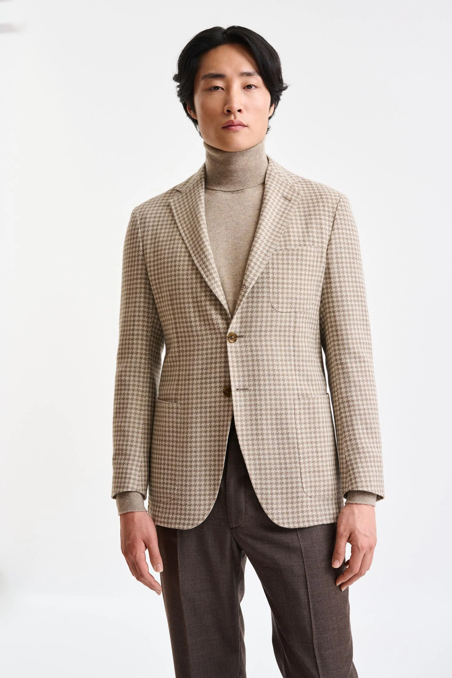 Light Beige Wool Kenton Jacket Trend