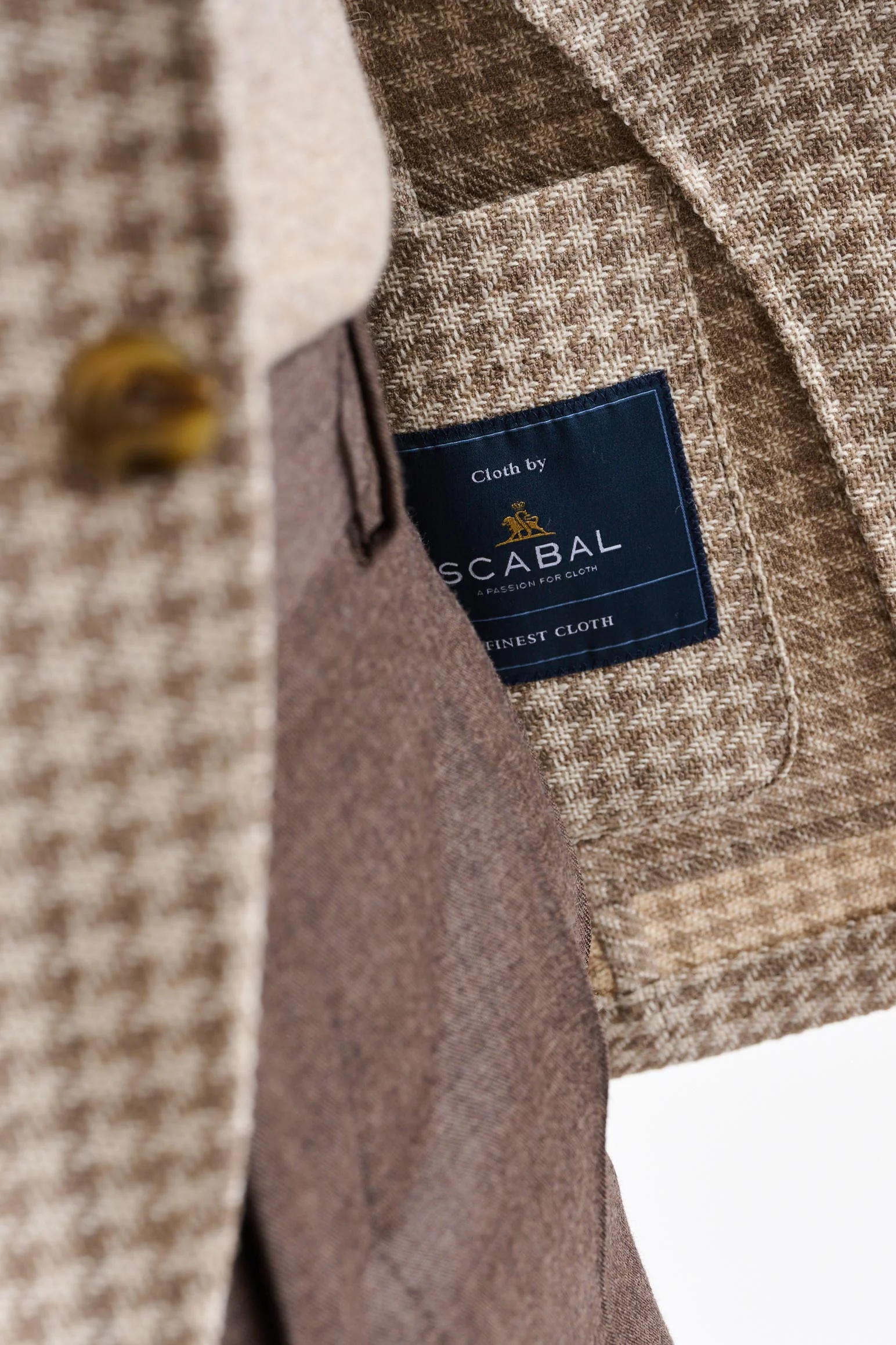 Light Beige Wool Kenton Jacket Trend - Image 4