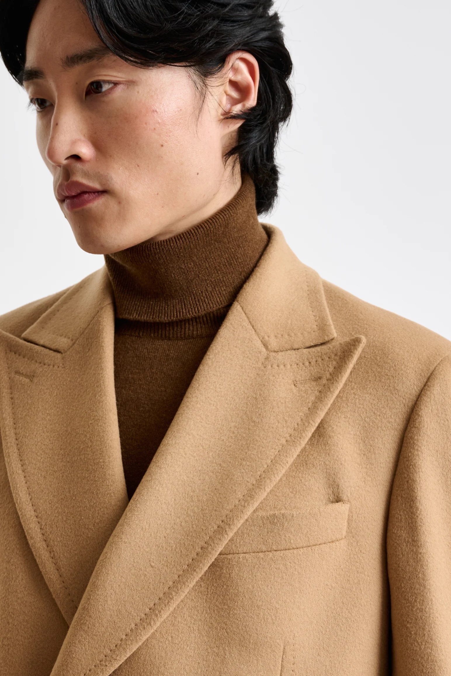 Light Brown 100% Wool Winchester Overcoat Zeus - Image 2