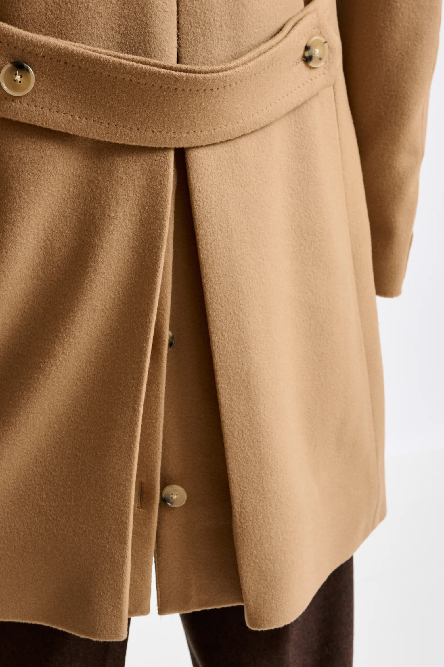 Light Brown 100% Wool Winchester Overcoat Zeus - Image 5