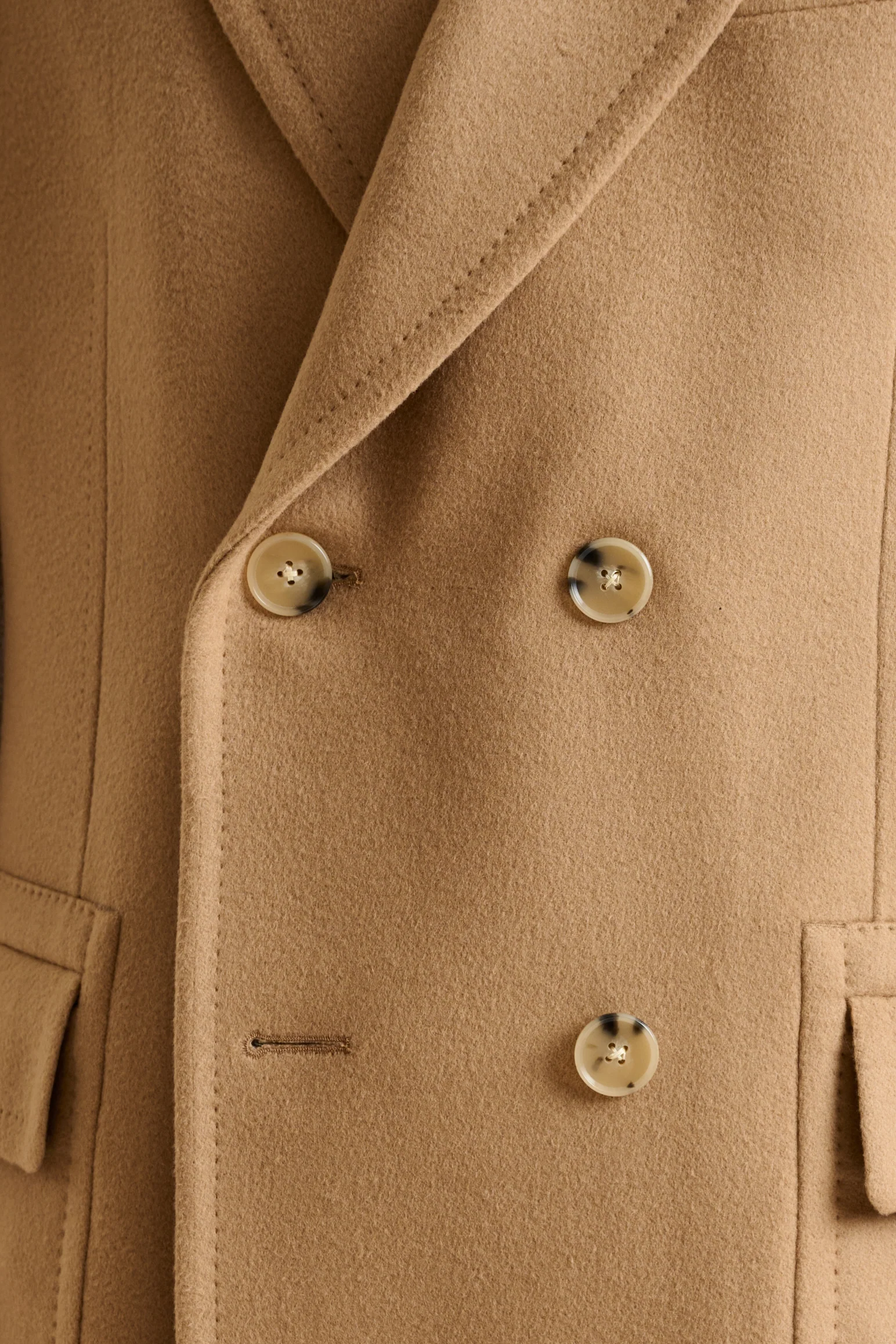 Light Brown 100% Wool Winchester Overcoat Zeus - Image 6