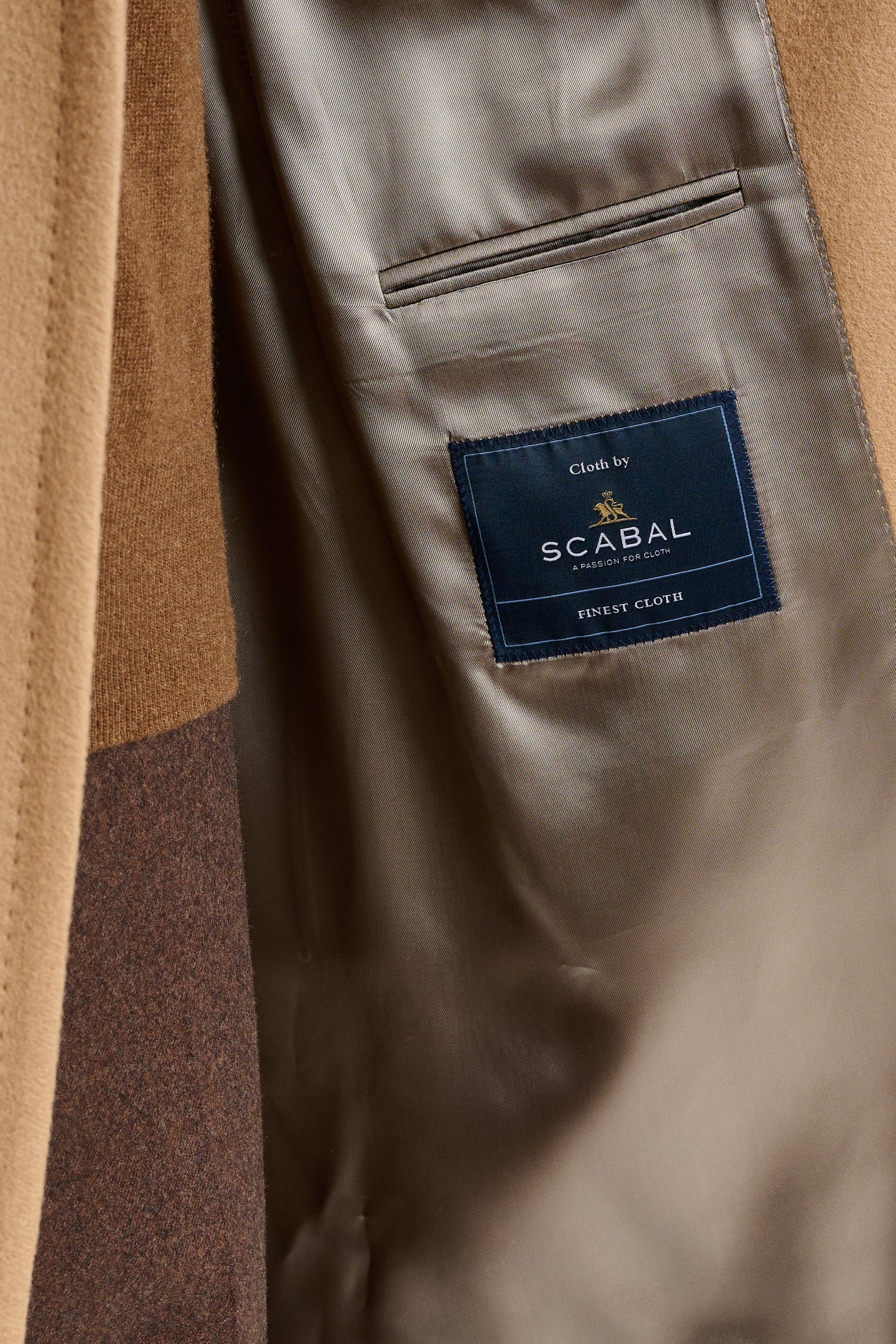 Light Brown 100% Wool Winchester Overcoat Zeus - Image 7