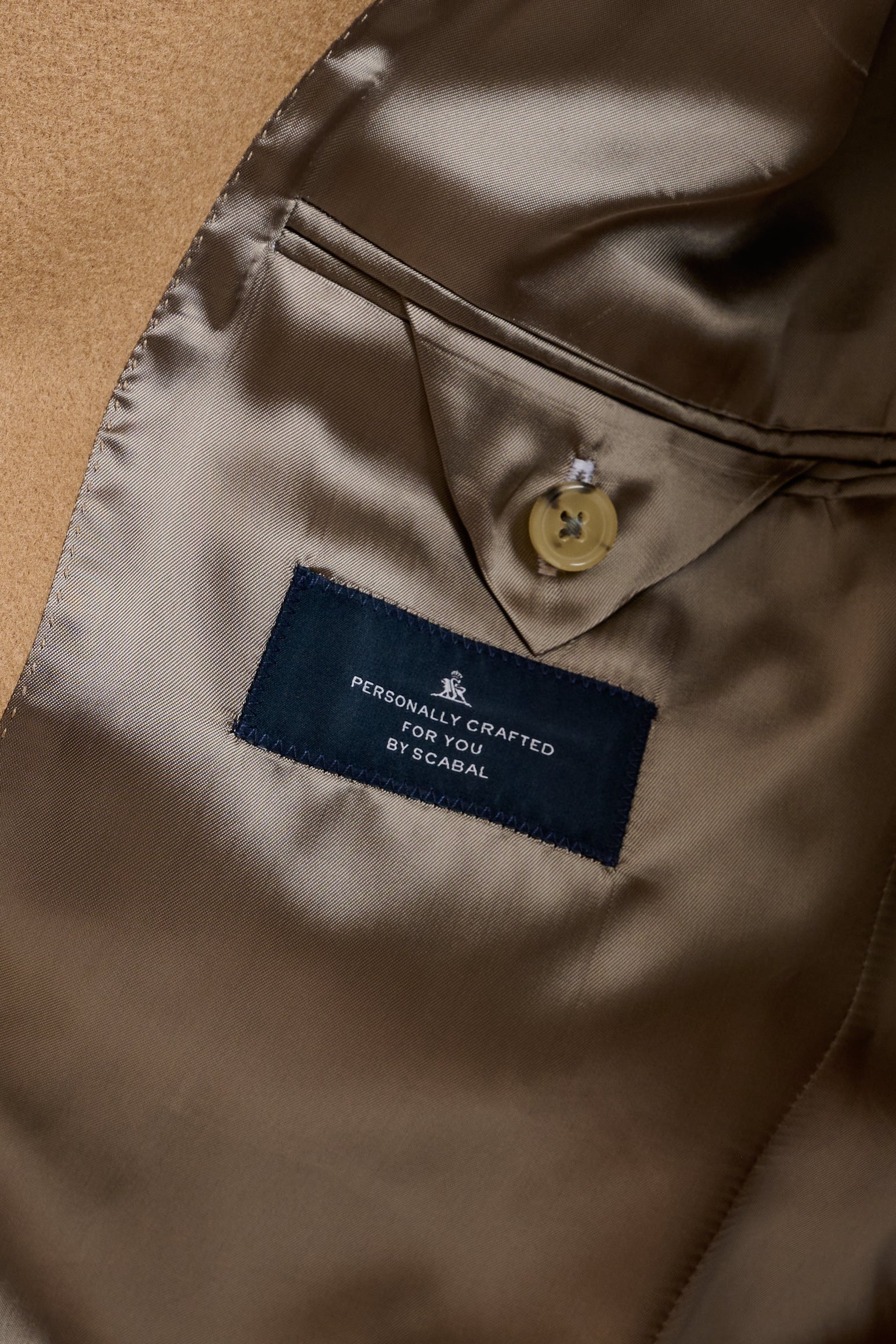 Light Brown 100% Wool Winchester Overcoat Zeus - Image 8