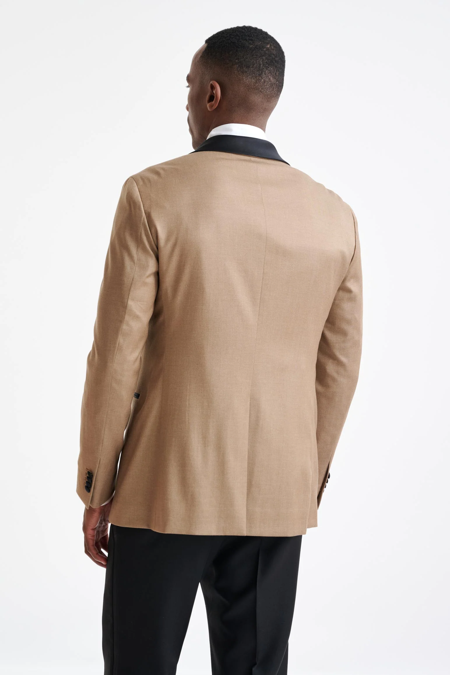Camel Cashmere & Cotton Kenton Tuxedo - Image 7